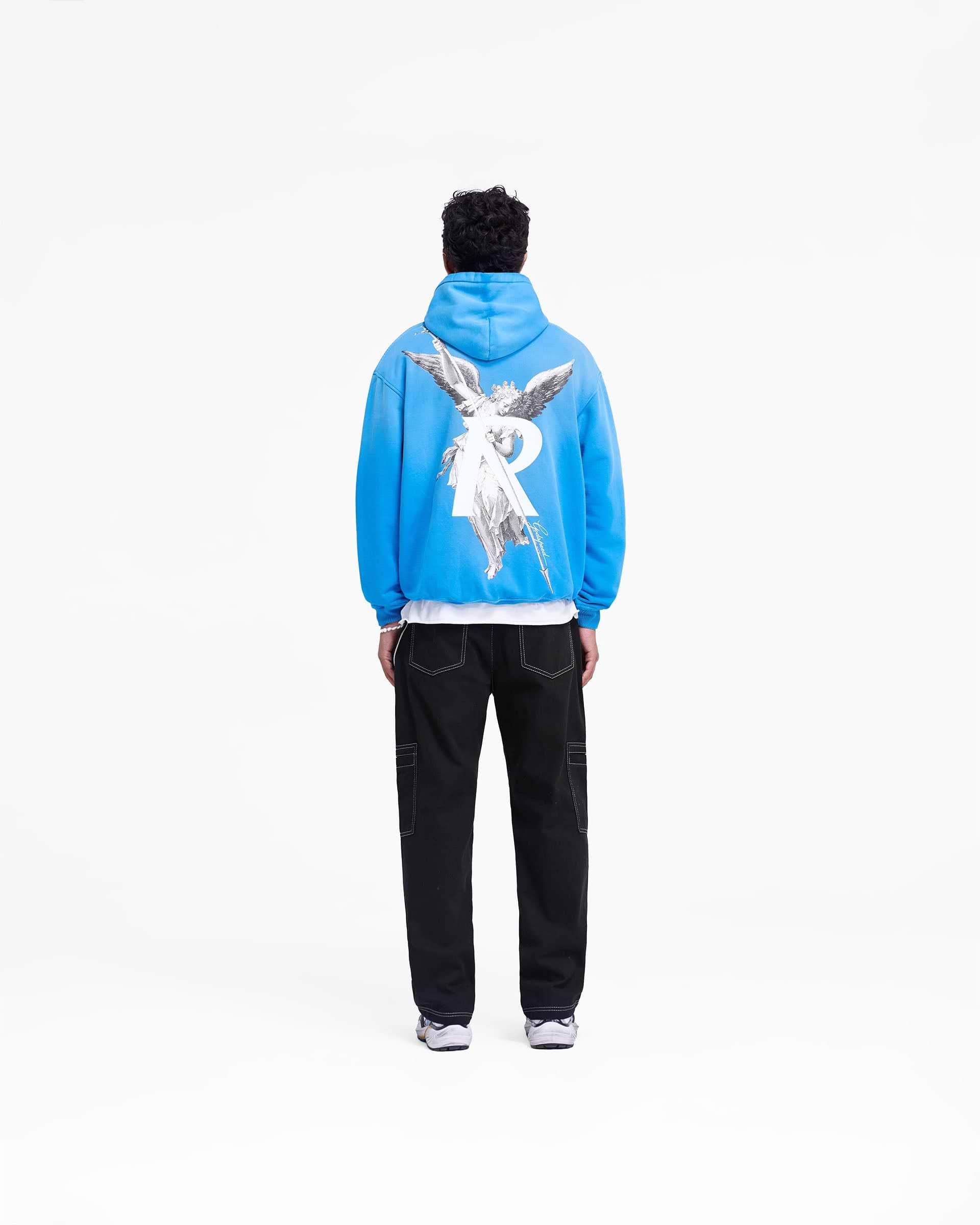 Electric Blue Archangel Hoodie | Graphic Hoodies | REPRESENT