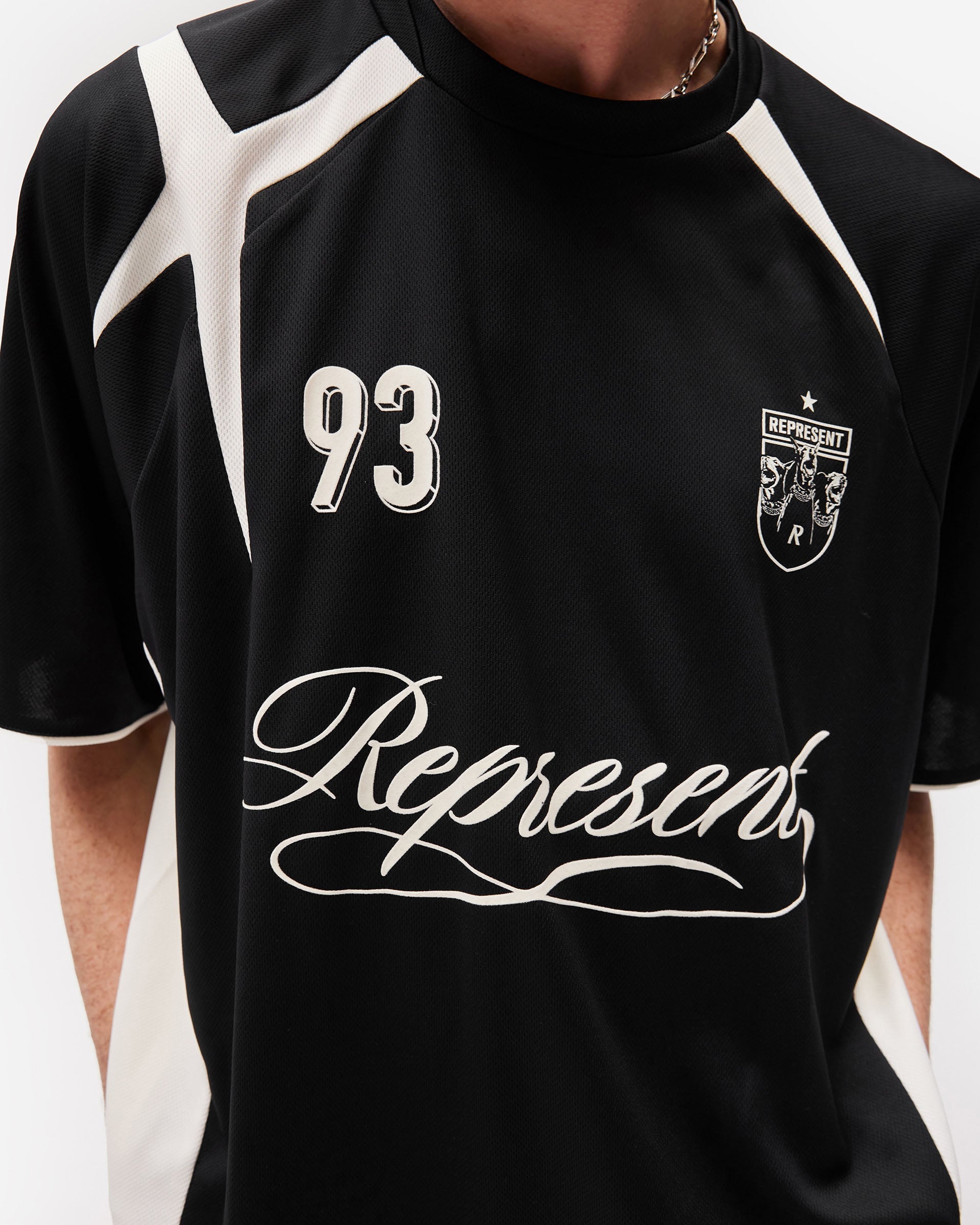Star Jersey Jet Black | Champions Collection | REPRESENT