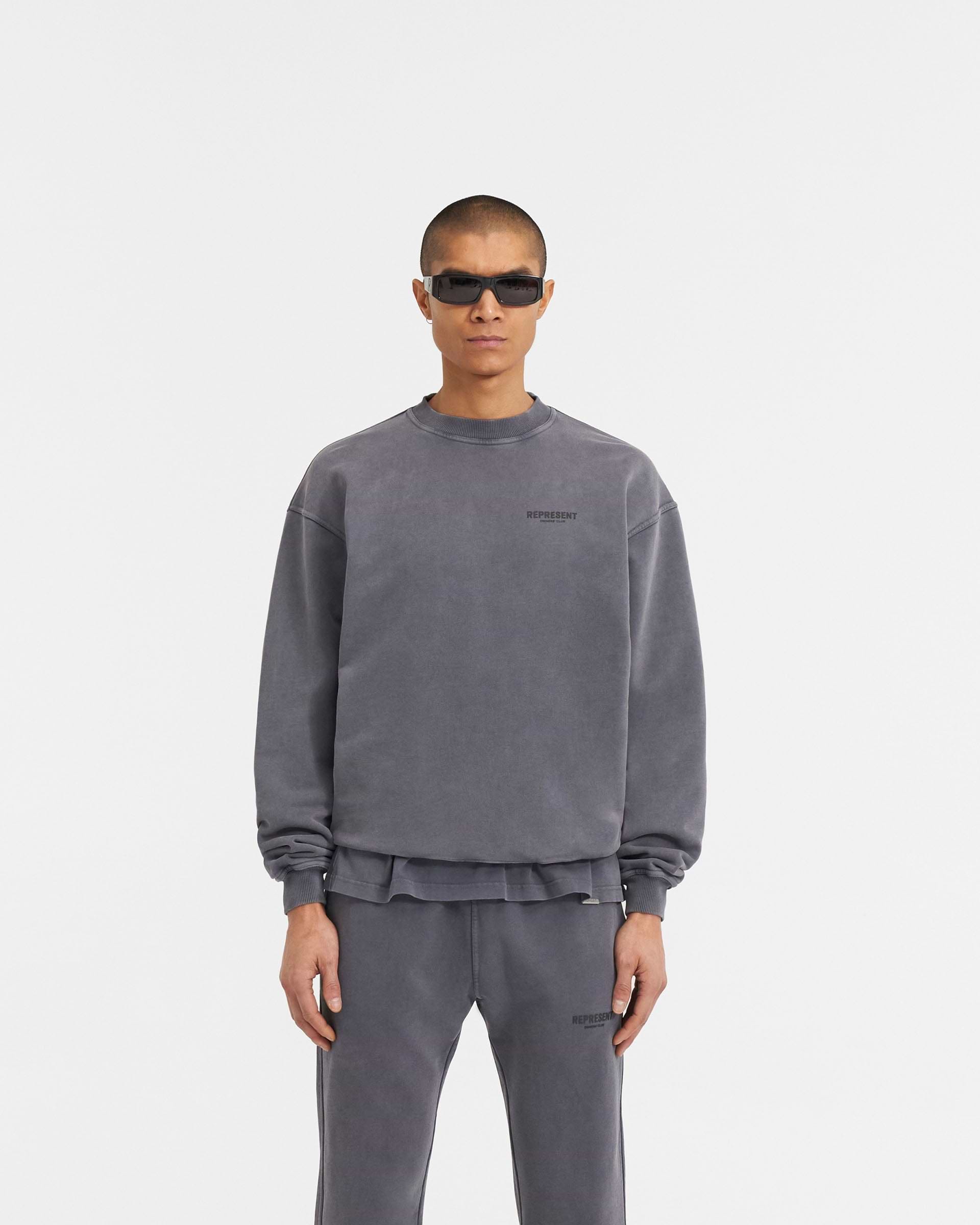 Represent Owners Club Sweater - Storm | REPRESENT