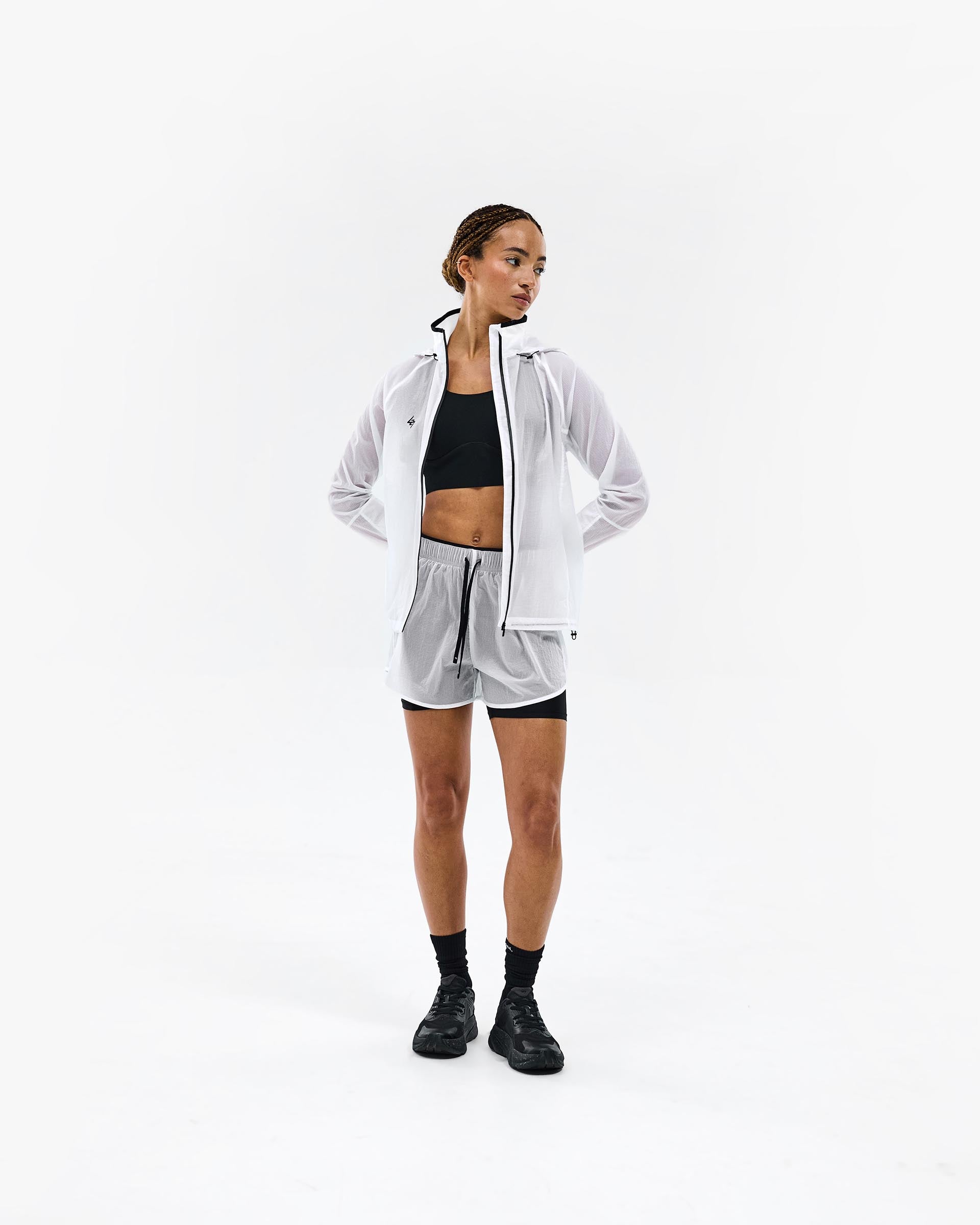 247 Distance 2-In-1 Short - White