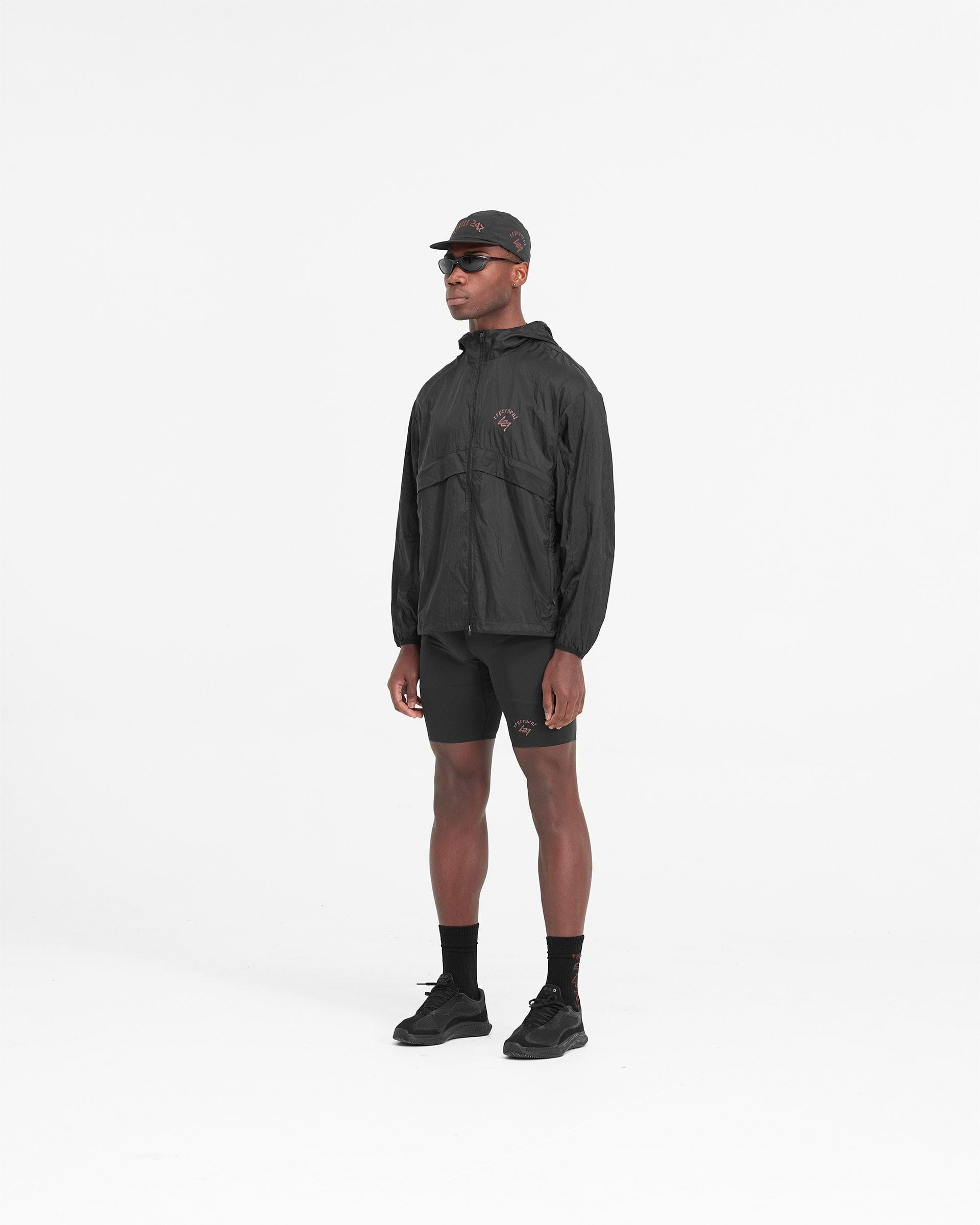 Black Running Jacket | WG247 | REPRESENT