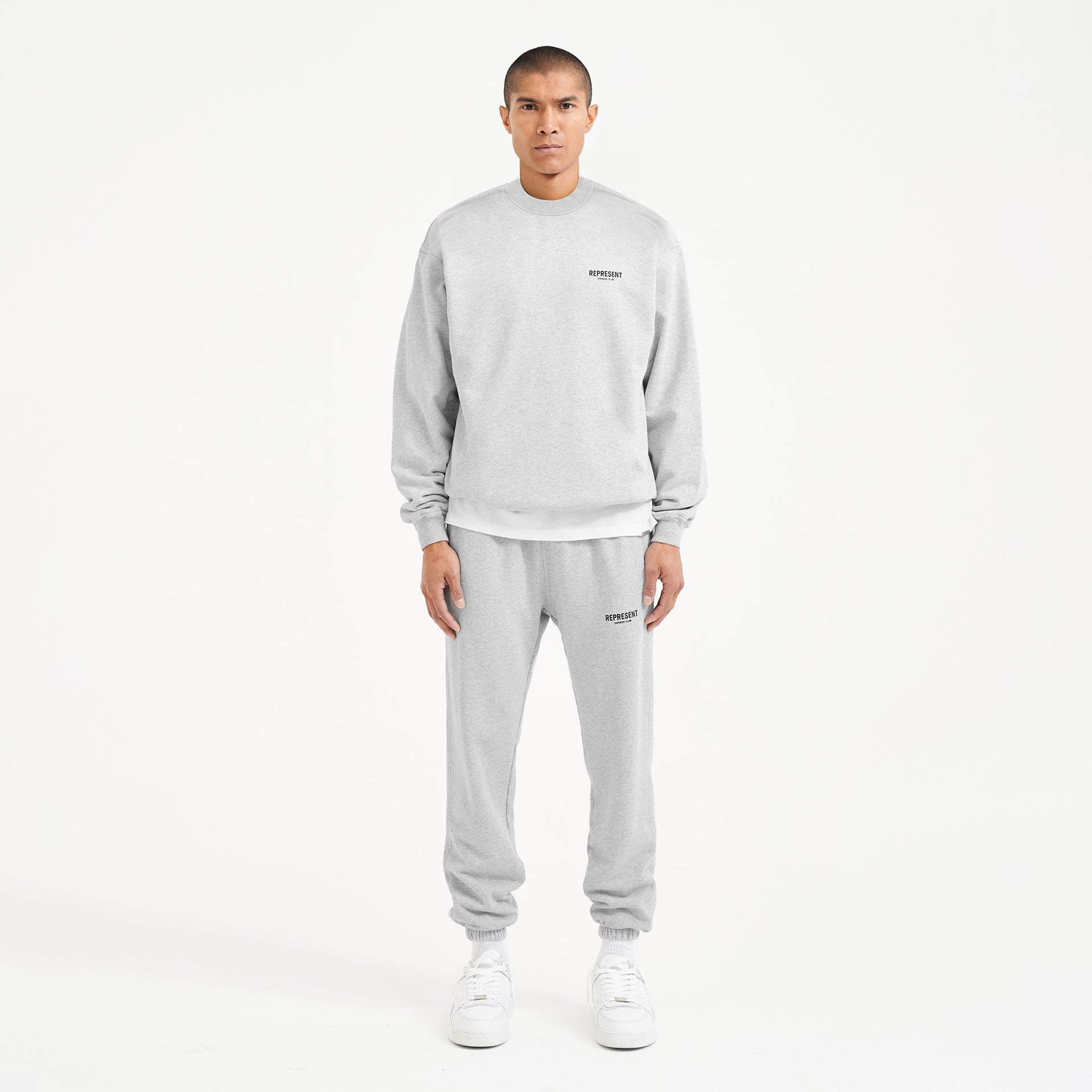 Represent Owners Club Sweater - Ash Grey