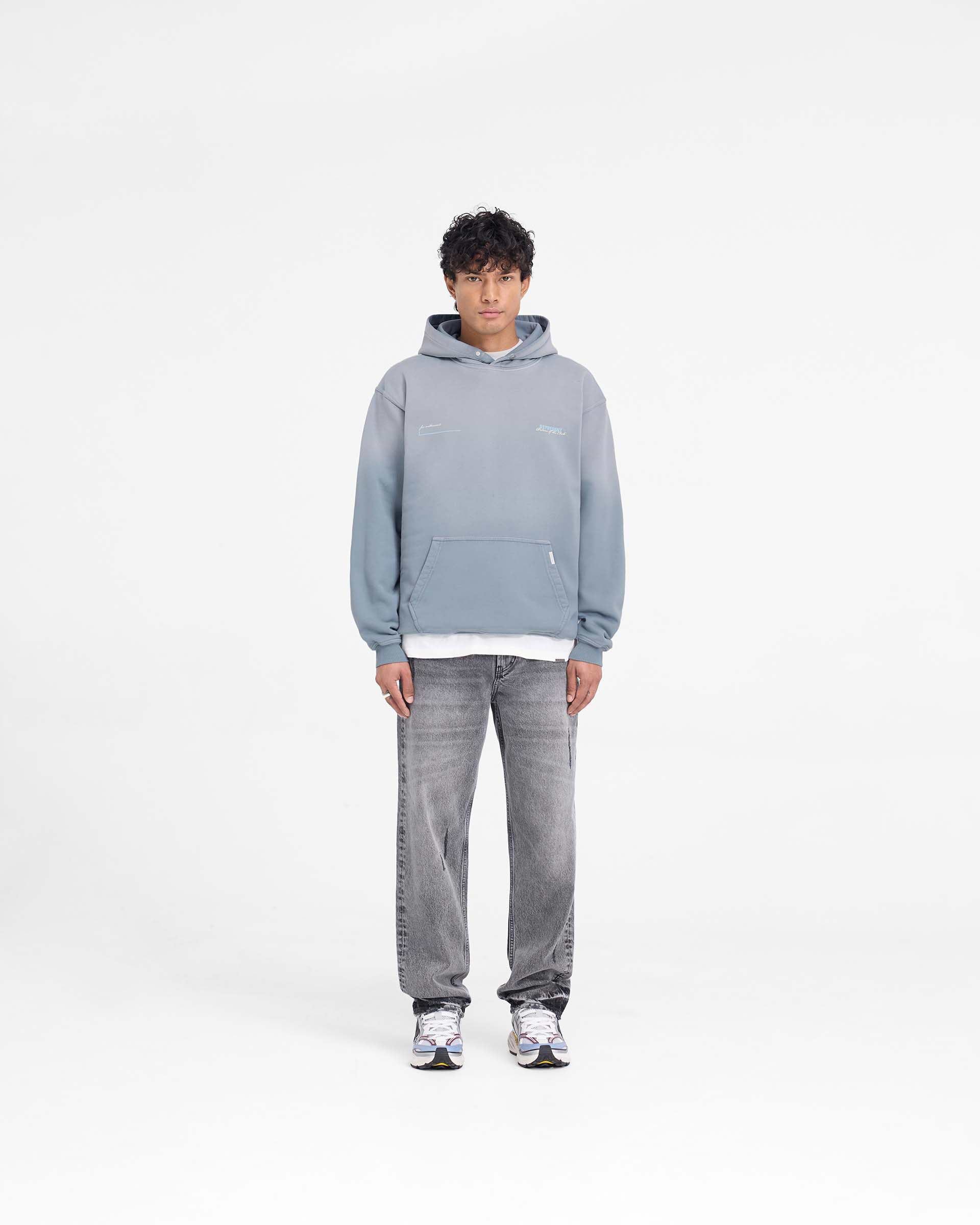 Washed Grey Hoodie | Patron of the Club | REPRESENT