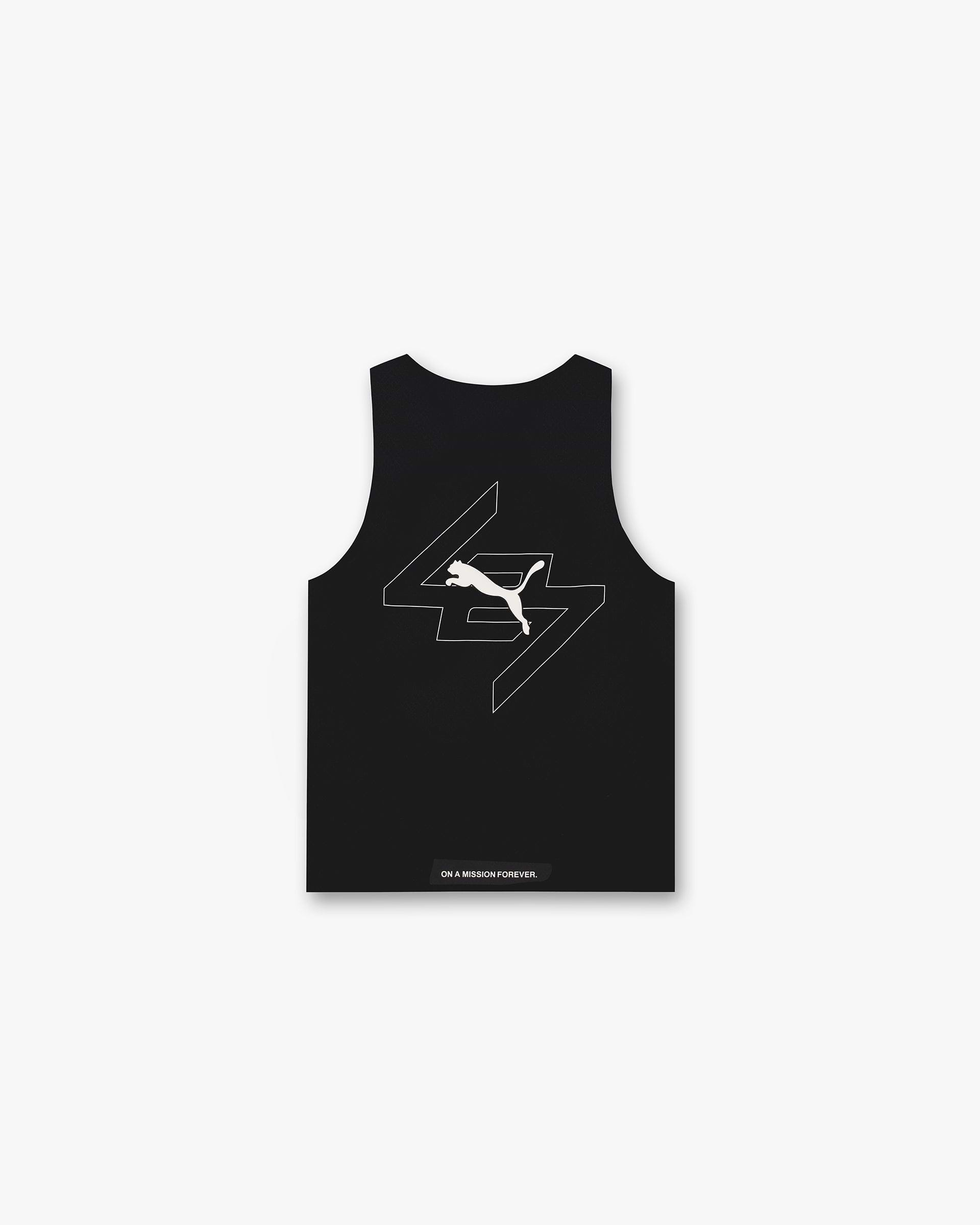 247 X Puma Oversized Tank - Black