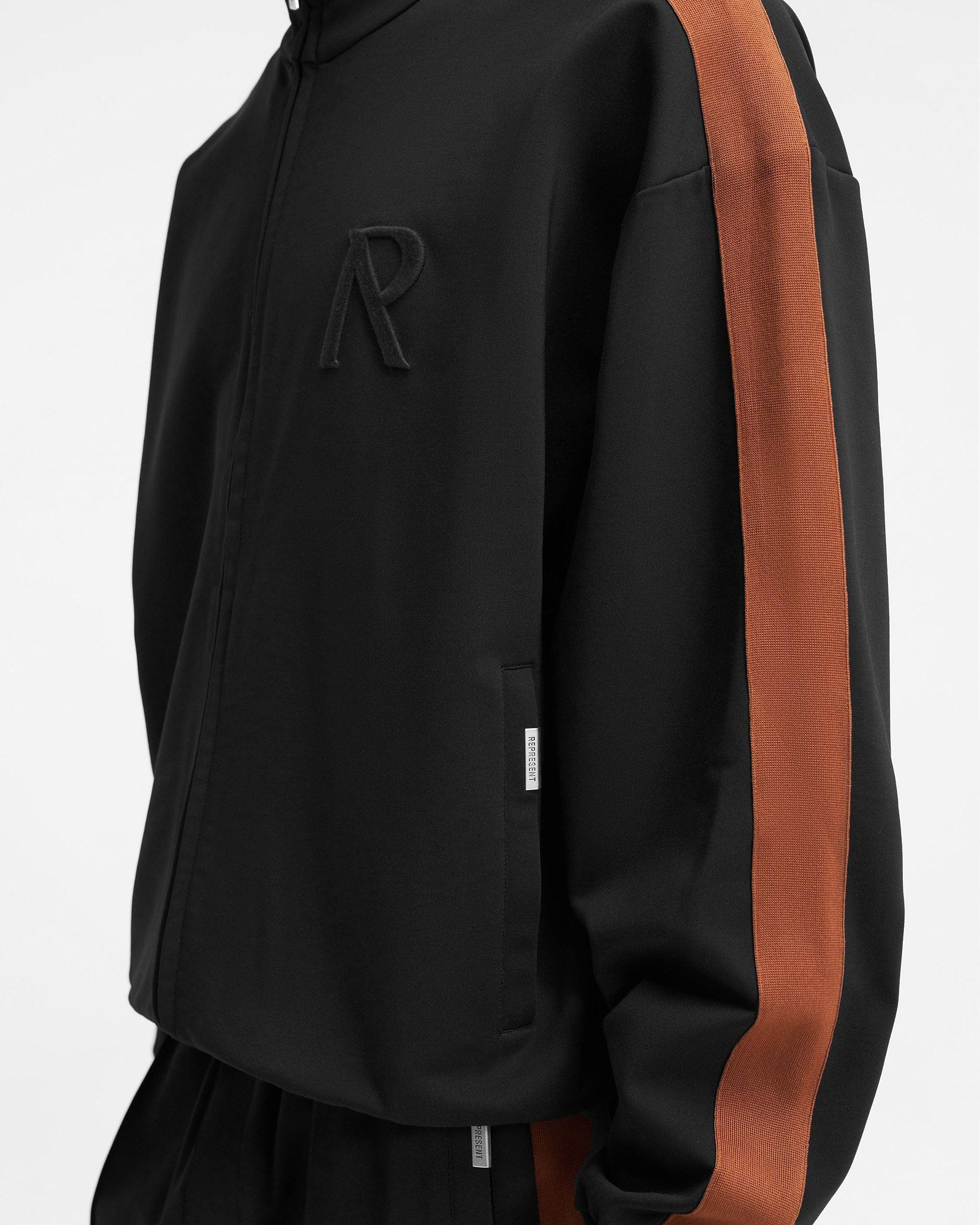 Initial Tracksuit Jacket - Black