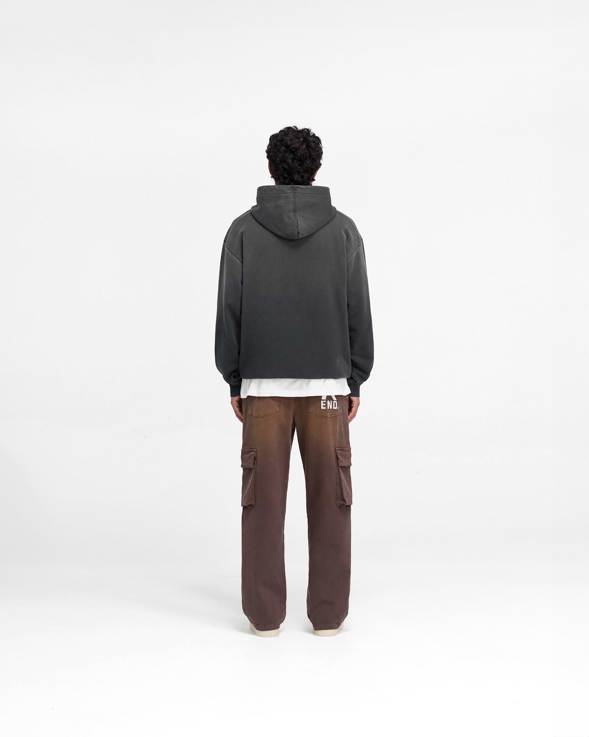 Represent X End Property Of Hoodie - Stained Black
