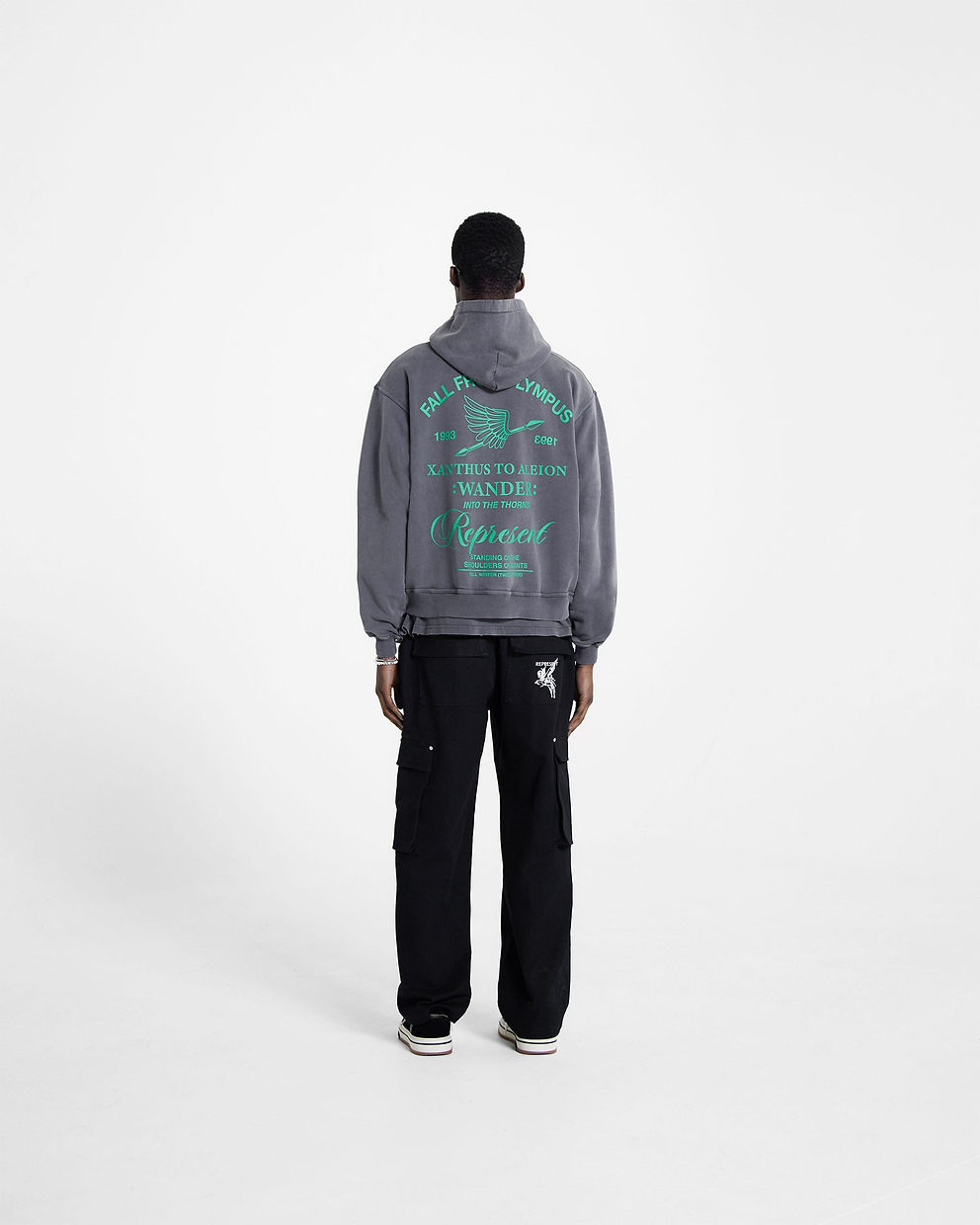 Fall From Olympus zip-up hoodie