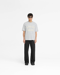 England Applique T-Shirt - Grey Marl