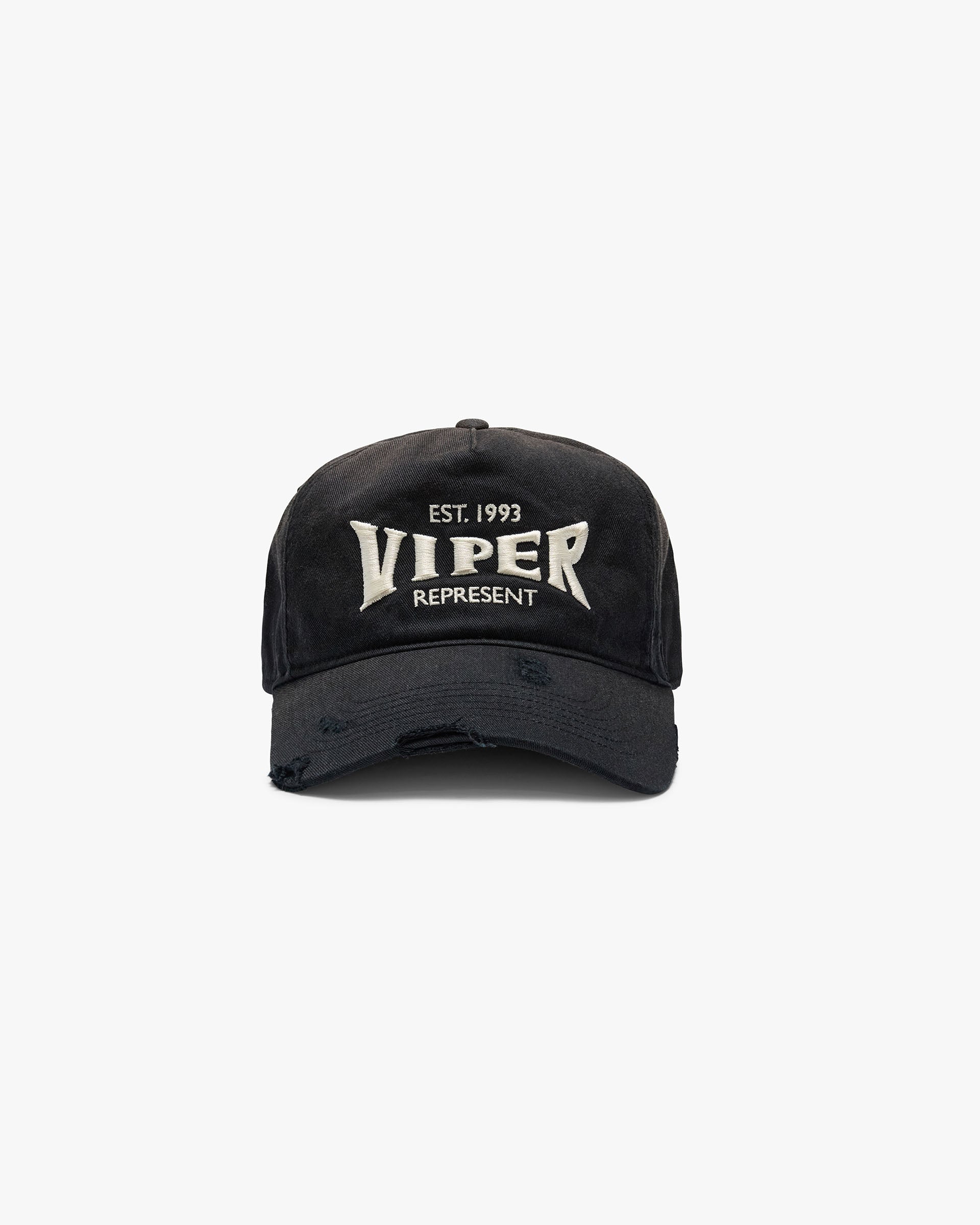 Viper Room Cap Jet Black | Snapback | REPRESENT