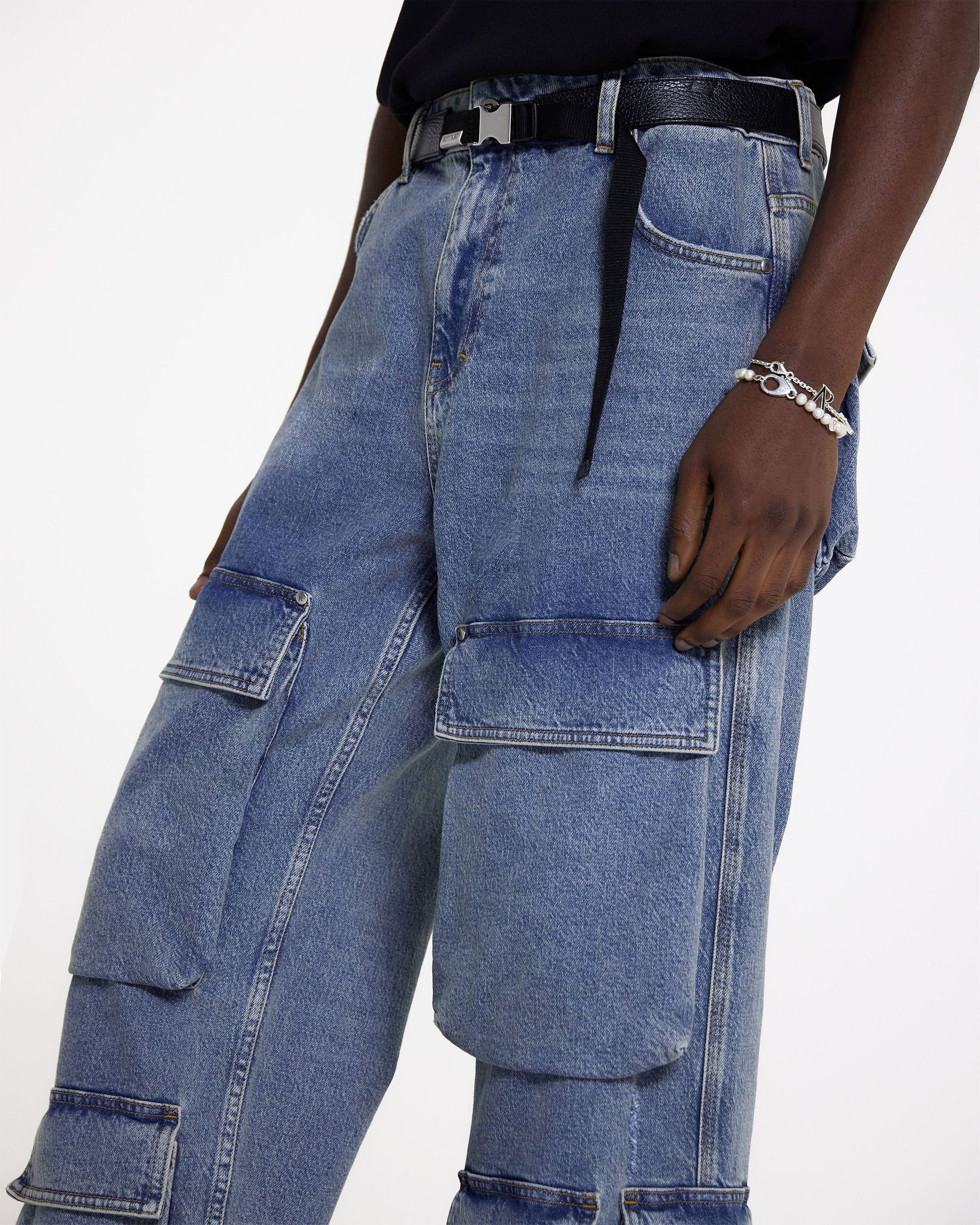R3 Cargo Denim - Blue