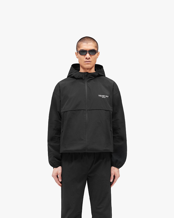 Team 247 Track Jacket - Jet Black