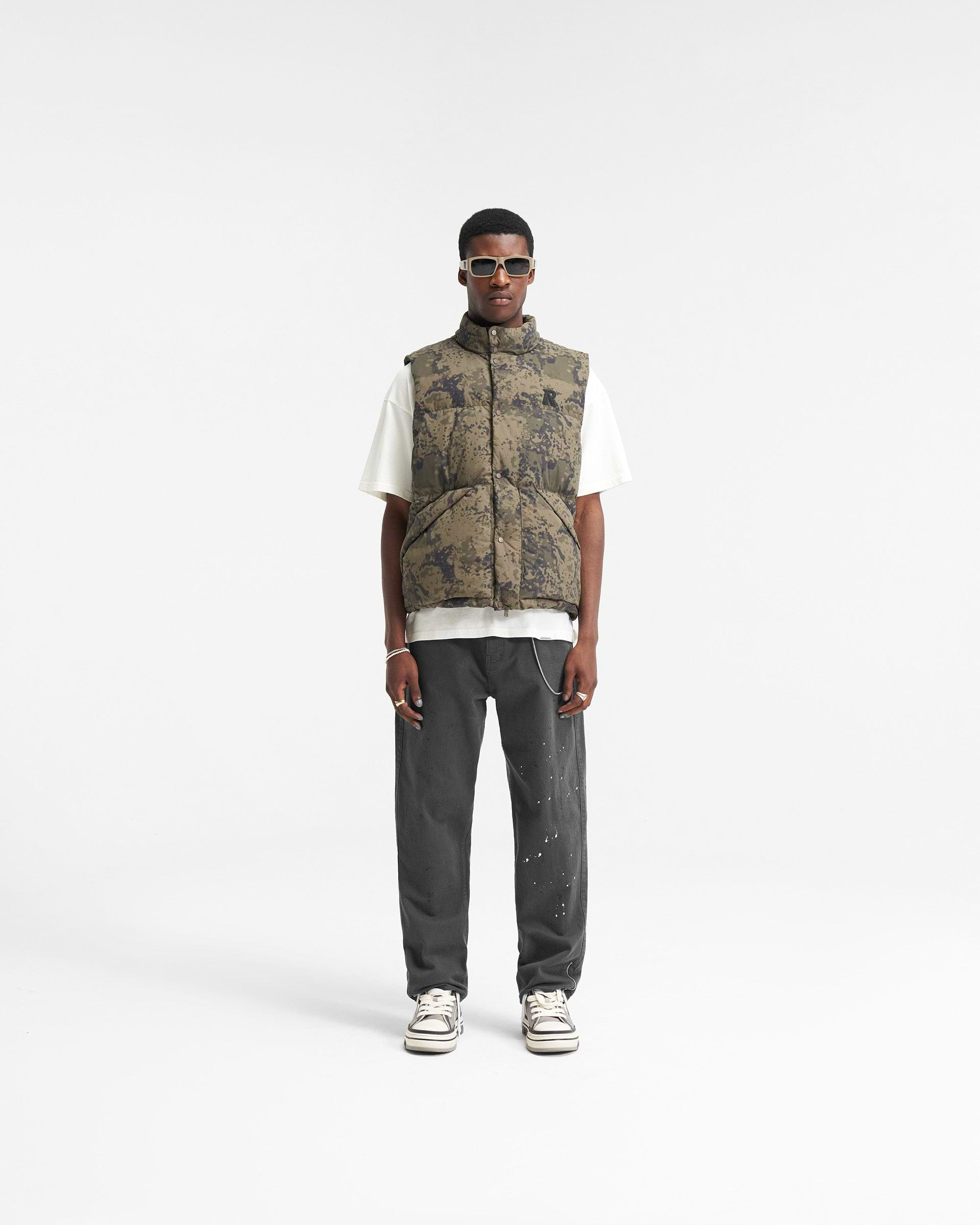 Puffer Gilet - Camo