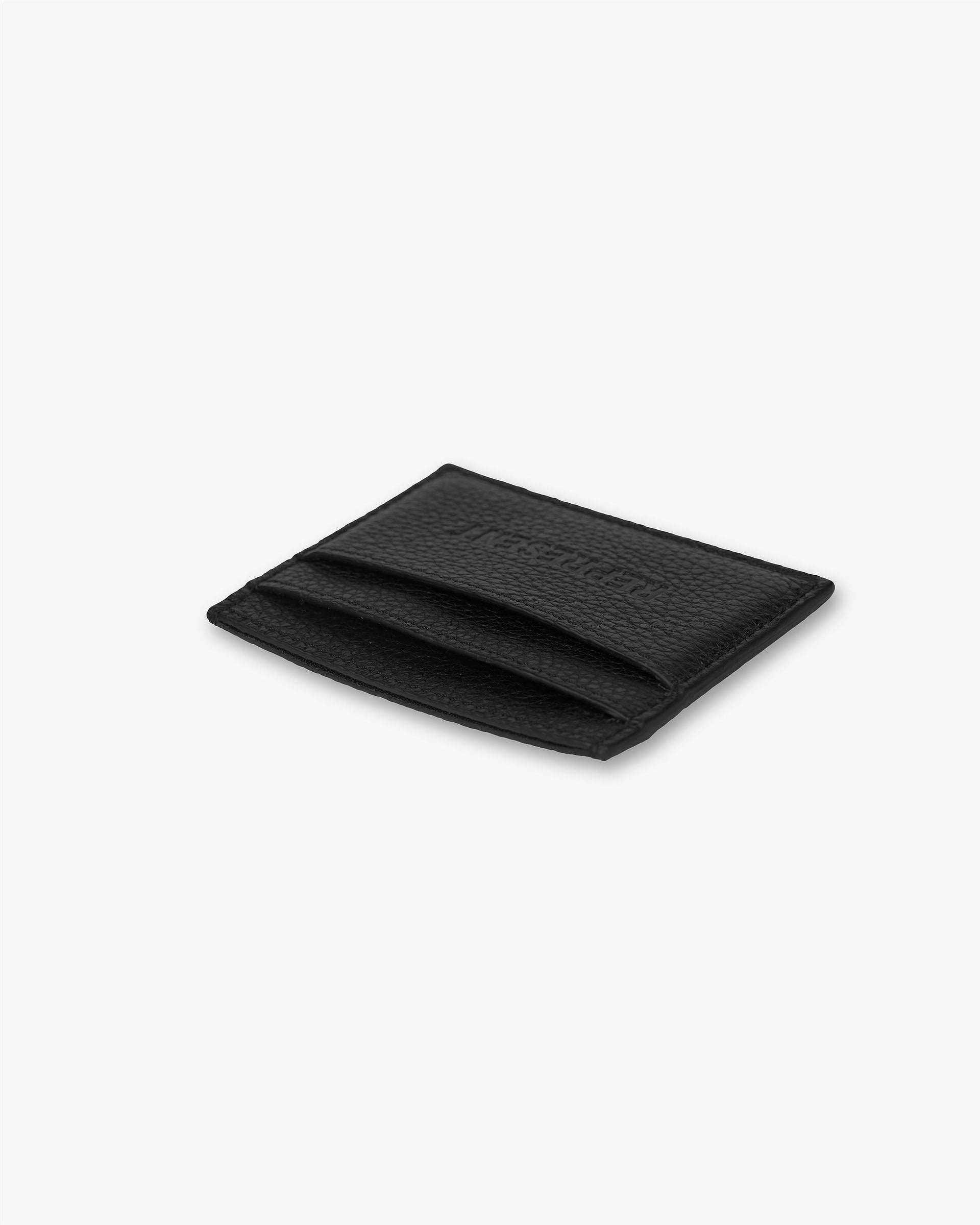 Italian Leather Cardholder | Black | REPRESENT CLO