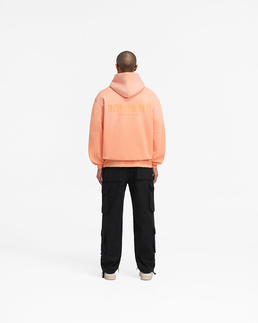 Represent Owners Club Hoodie - Washed Coral