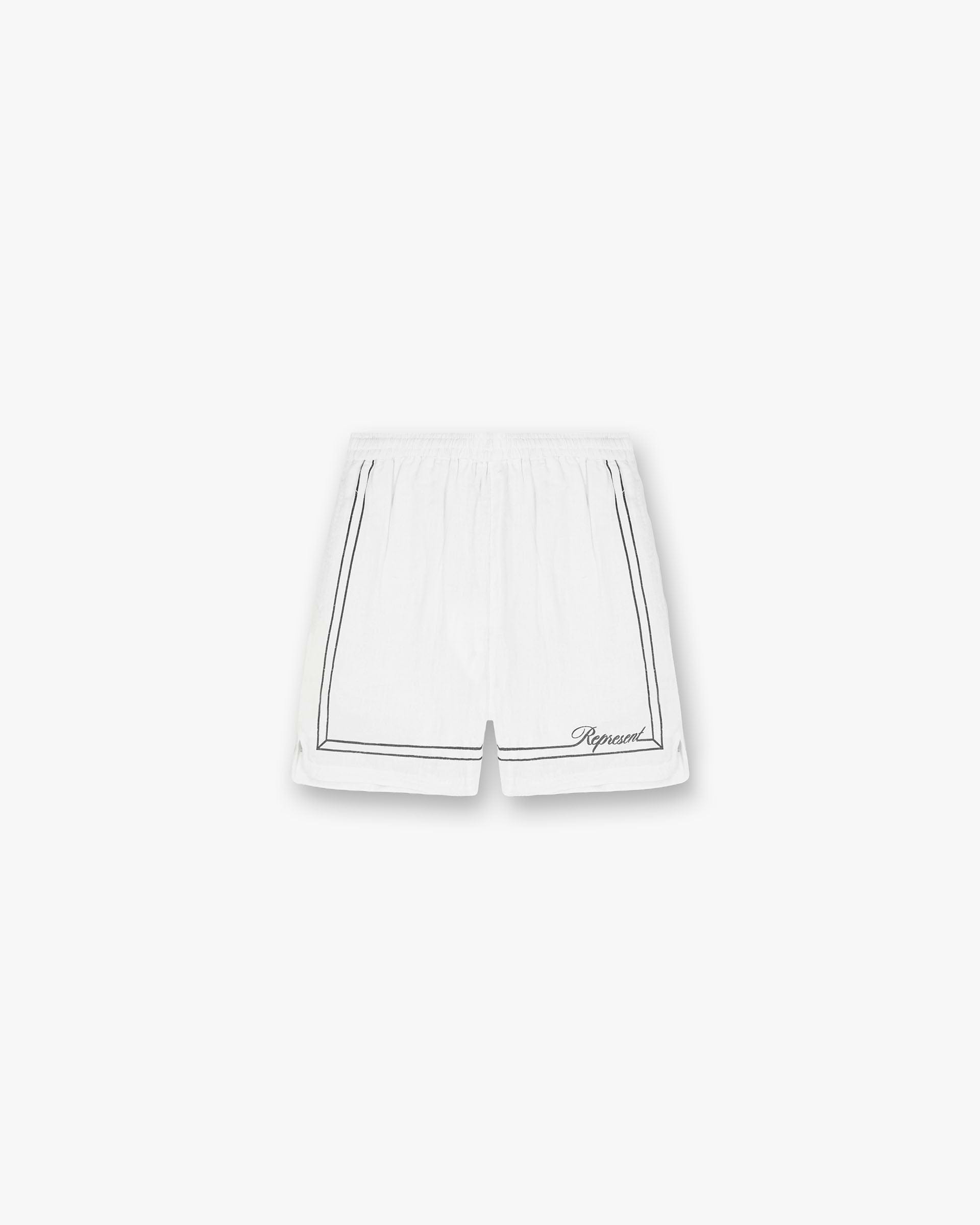Border Short - Whisper White