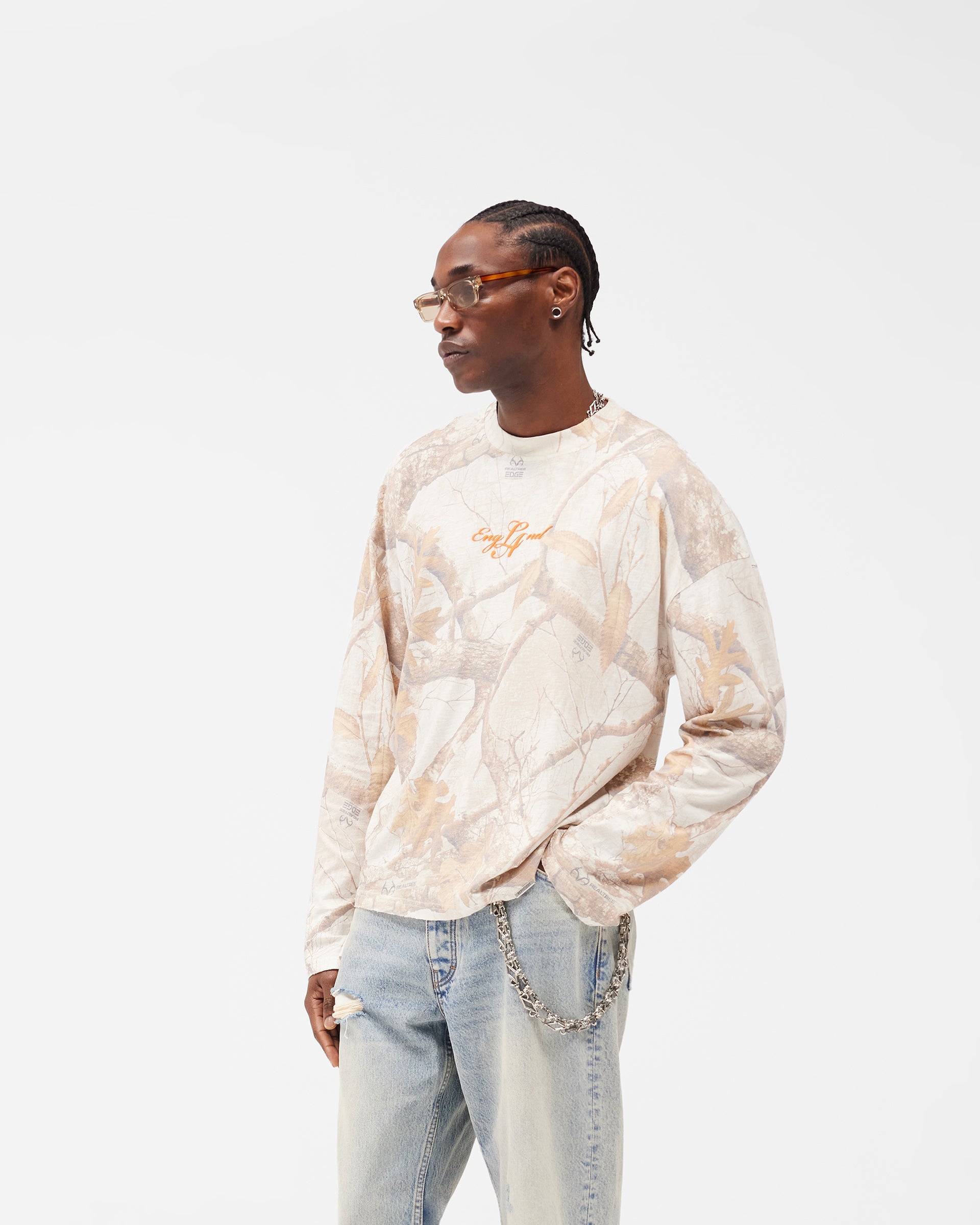 Washed White EngLAnd T-Shirt | Graphic T shirts | REPRESENT