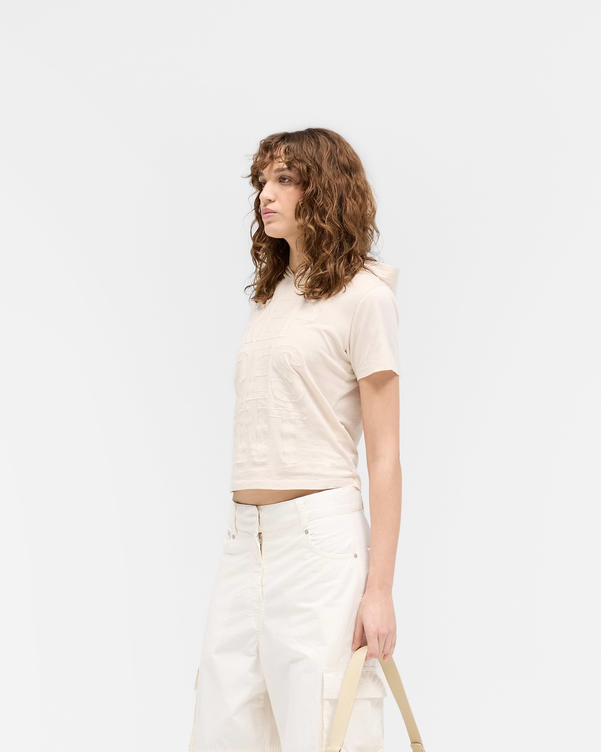 Brake Baby T-Shirt - Washed Cream
