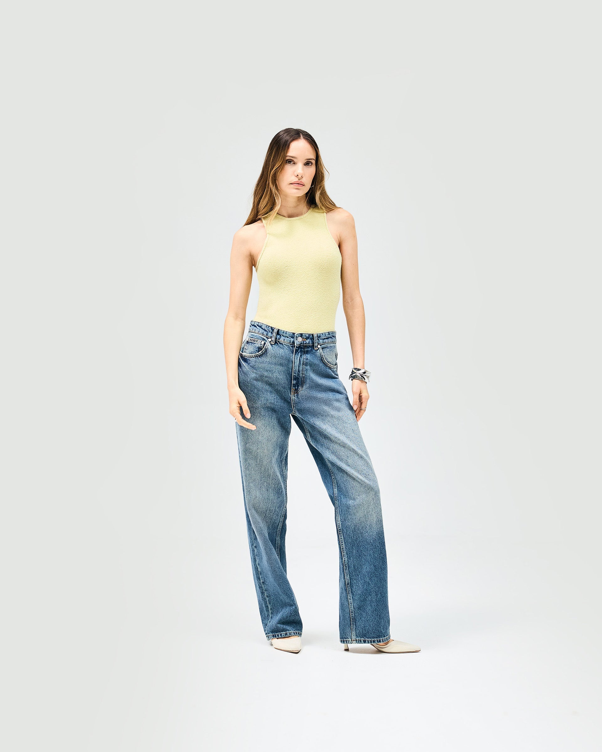 Tour Bodysuit - Buttermilk Seedling