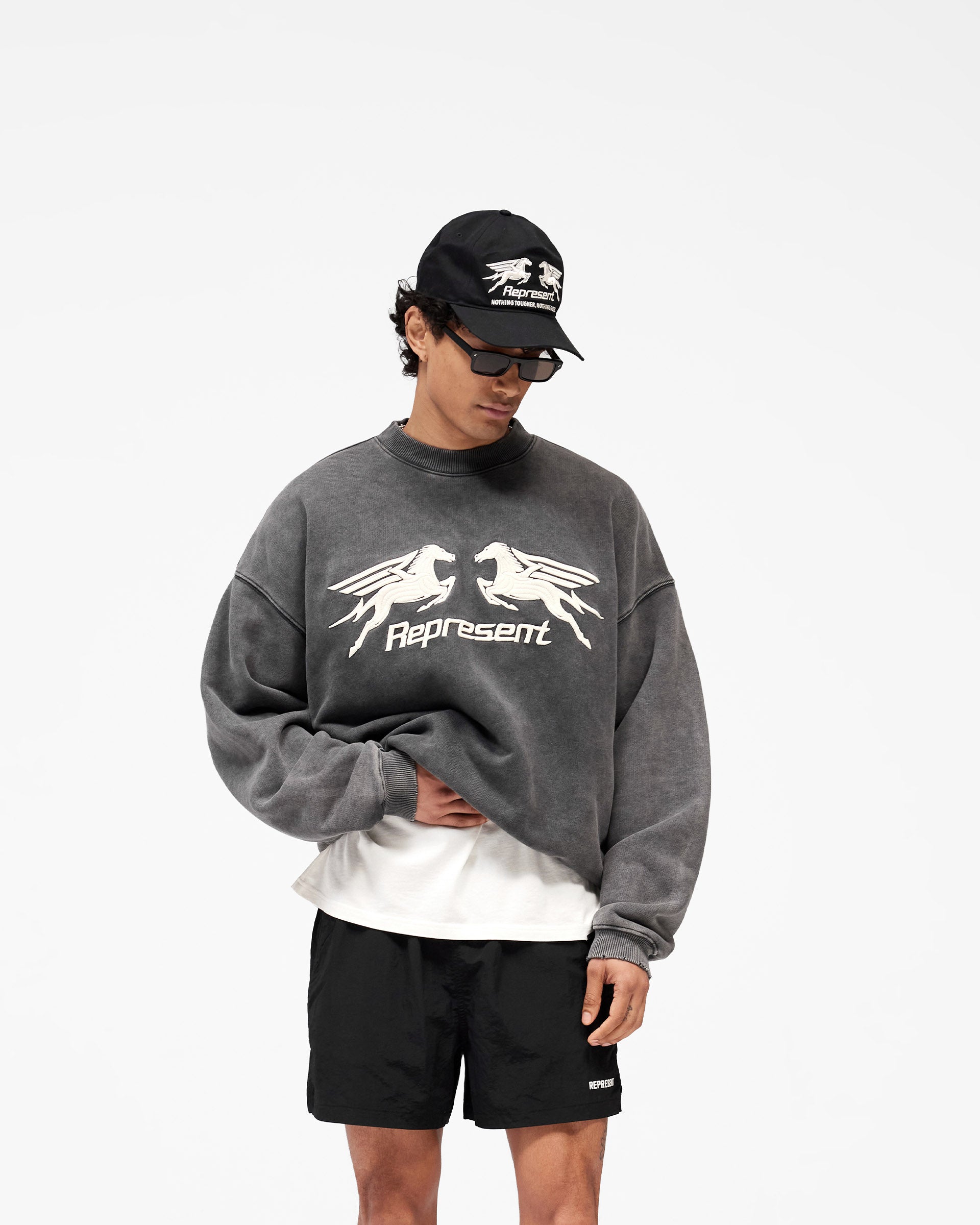 Pegasus Sweatshirt - Vintage Grey