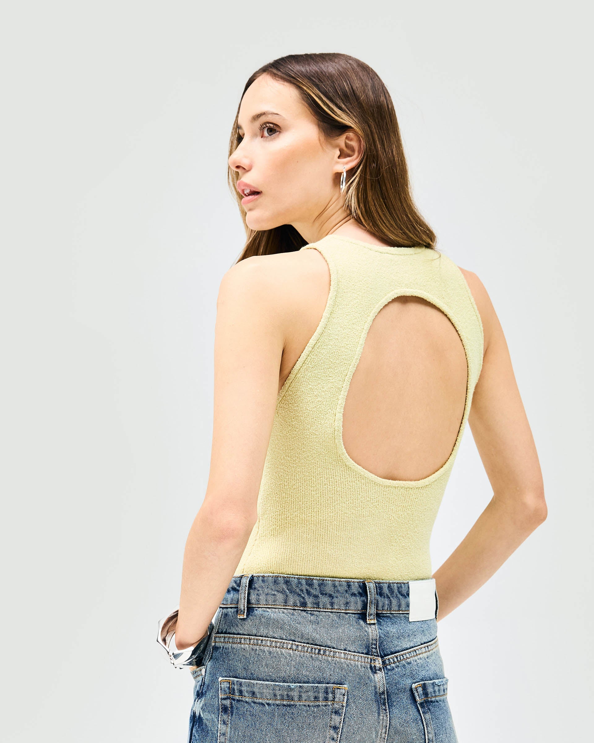 Tour Bodysuit - Buttermilk Seedling
