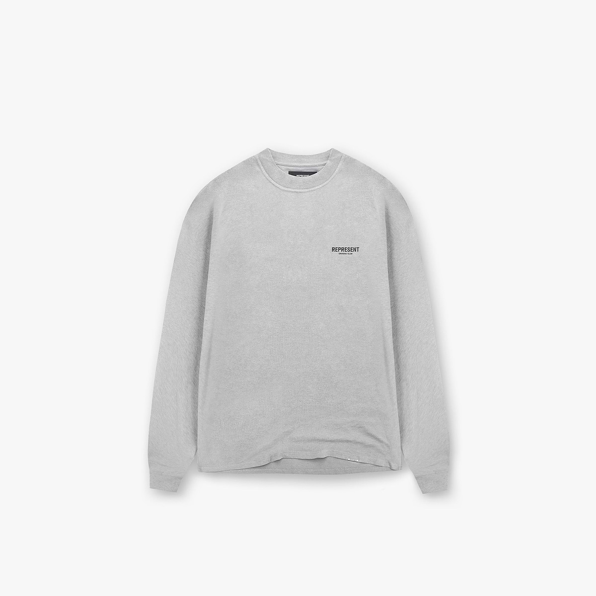 Owners' Club Long Sleeve T-Shirt | Ash Grey | REPRESENT CLO
