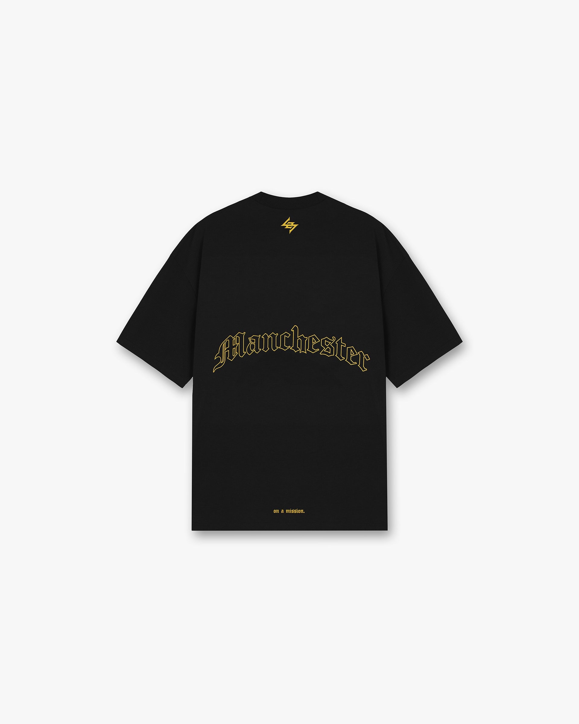 247 Manchester Marathon Oversized T-Shirt - Black