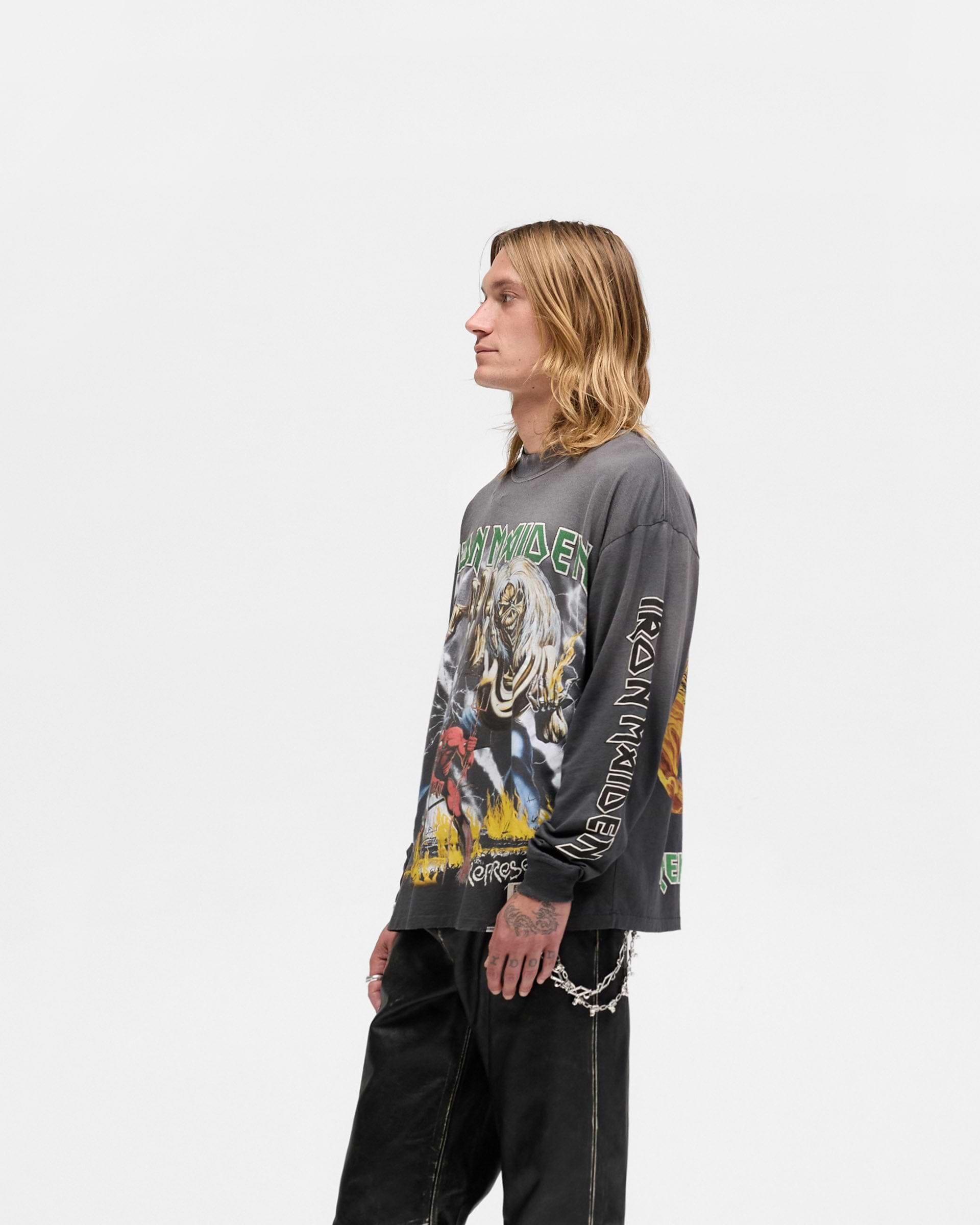 Represent x Iron Maiden Number of the Beast Long Sleeve T-Shirt