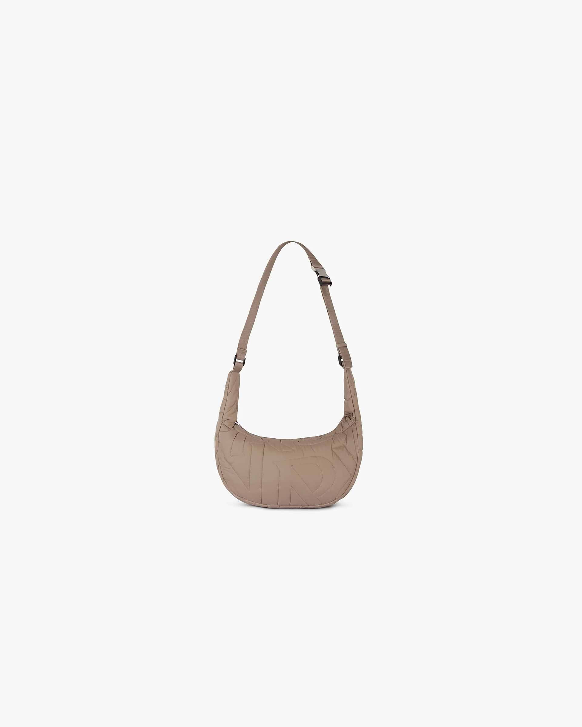 Initial Quilted Sling Bag | Mushroom Accessories SS23 | Represent Clo