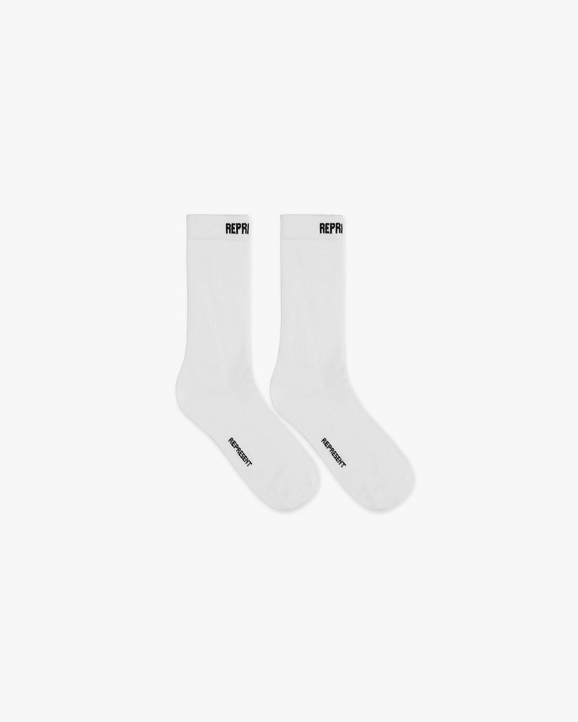 Logo Cuff Socks | Black Accessories SS23 | Represent Clo
