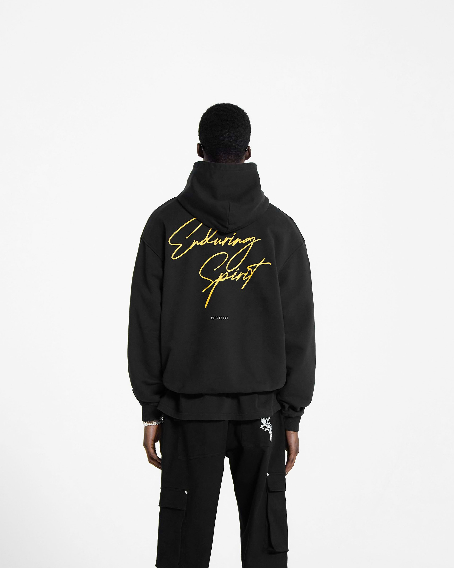 Enduring Spirit Hoodie - Off Black