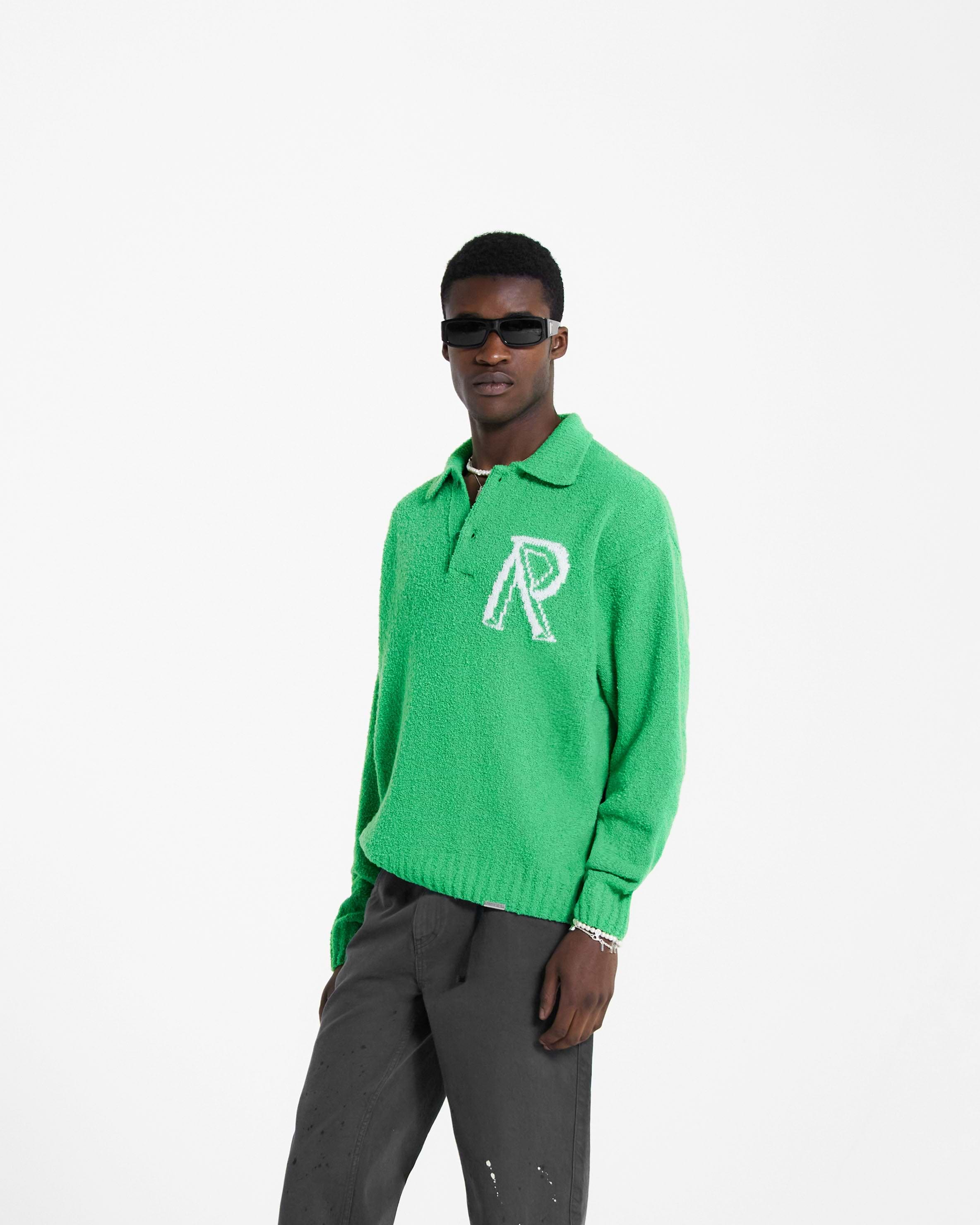 Represent Initial Boucle Polo Island Green