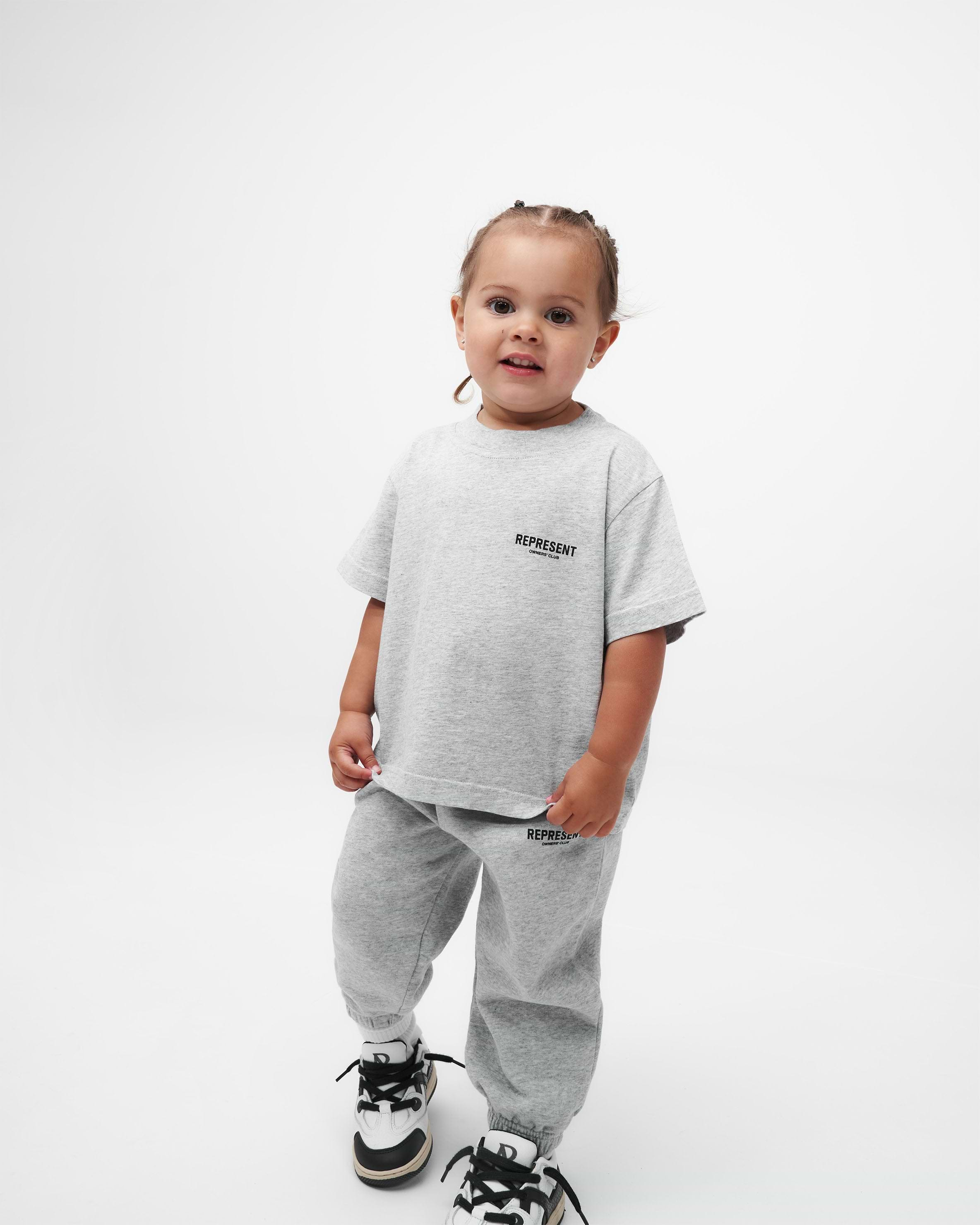 Owners' Club Kids Sweatpants | Ash Grey | REPRESENT CLO