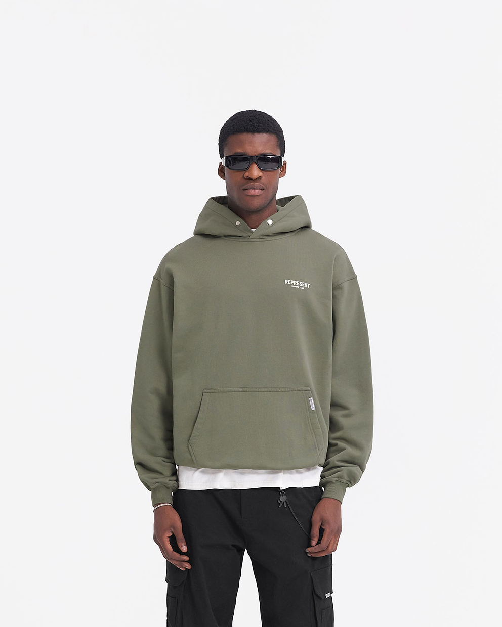 Represent Owners Club Hoodie - Olive