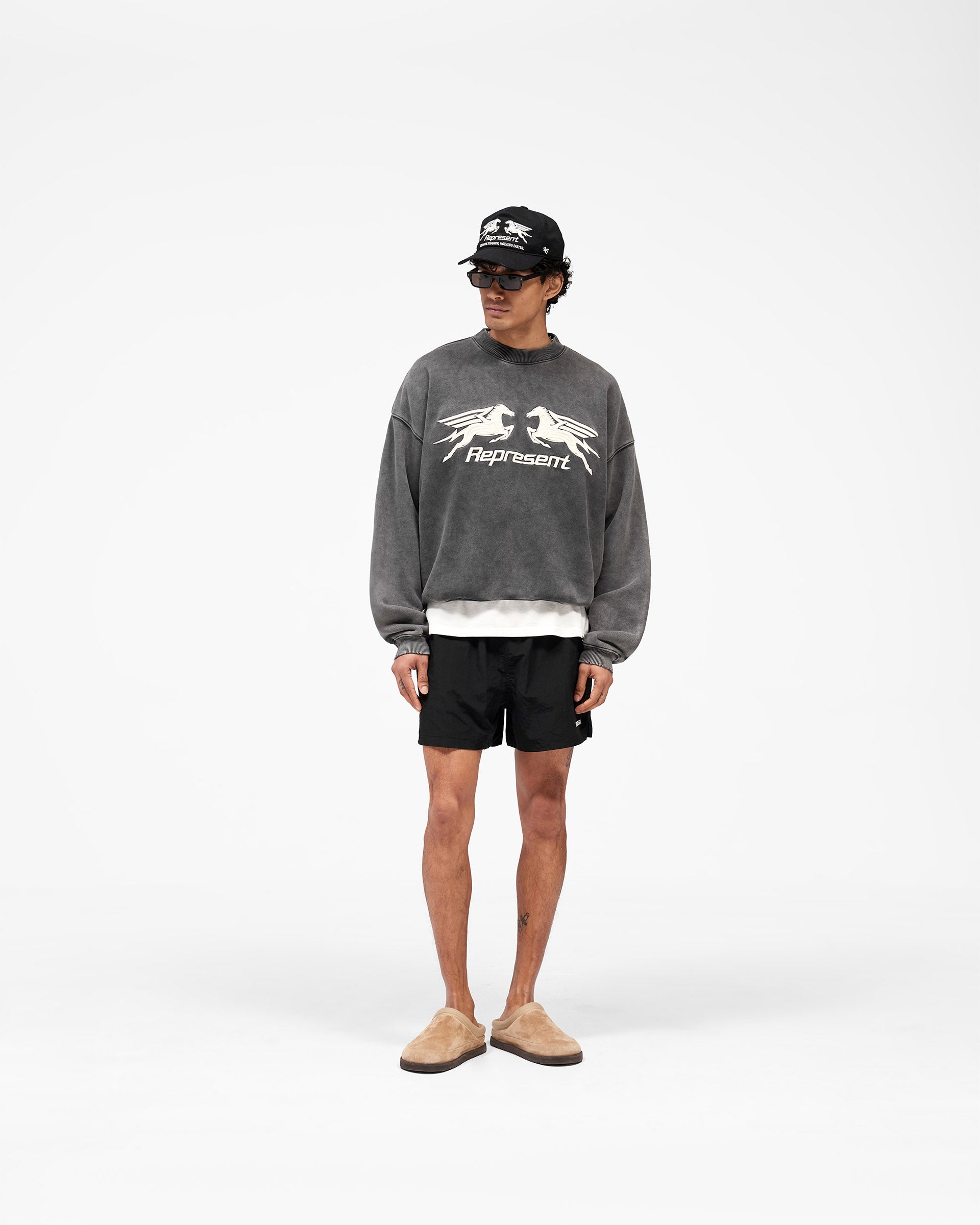 Pegasus Sweatshirt - Vintage Grey