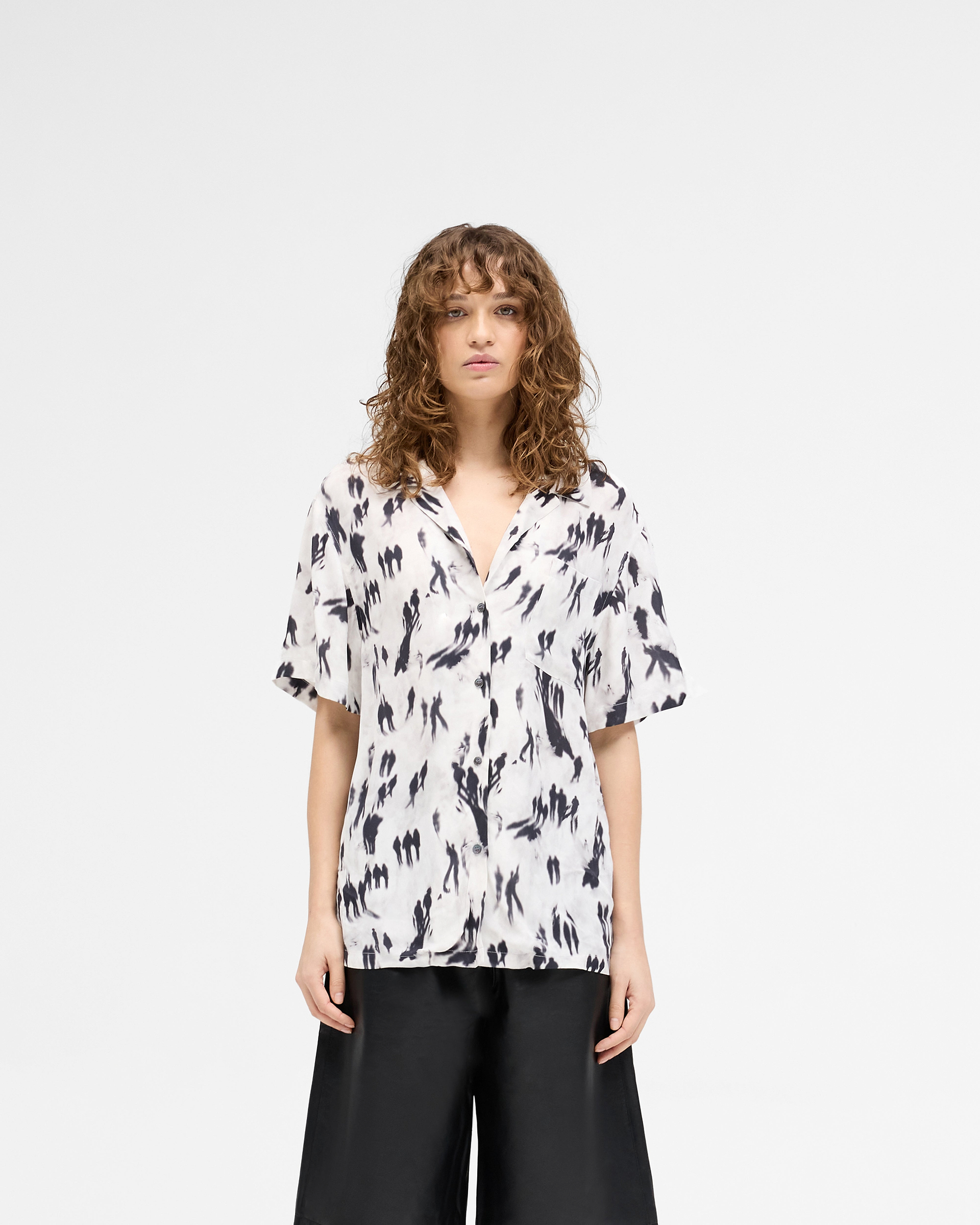 Street Shadow Shirt - Scenic Print