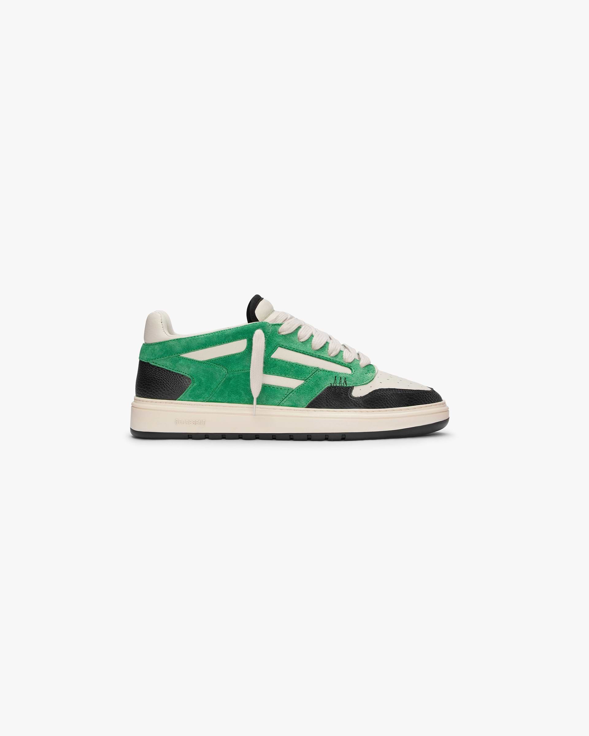 Green Reptor Low Sneakers | REPRESENT CLO