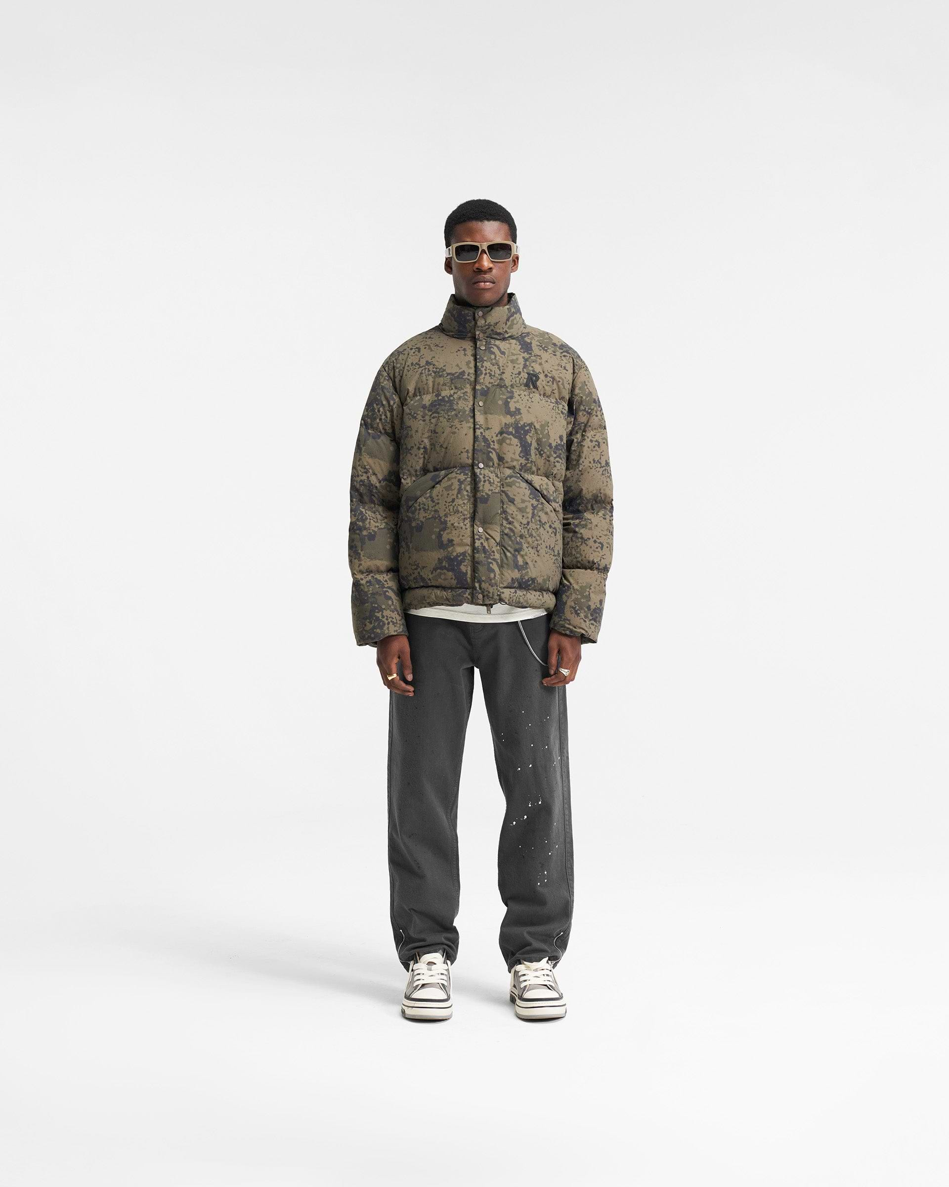 Puffer Jacket - Camo