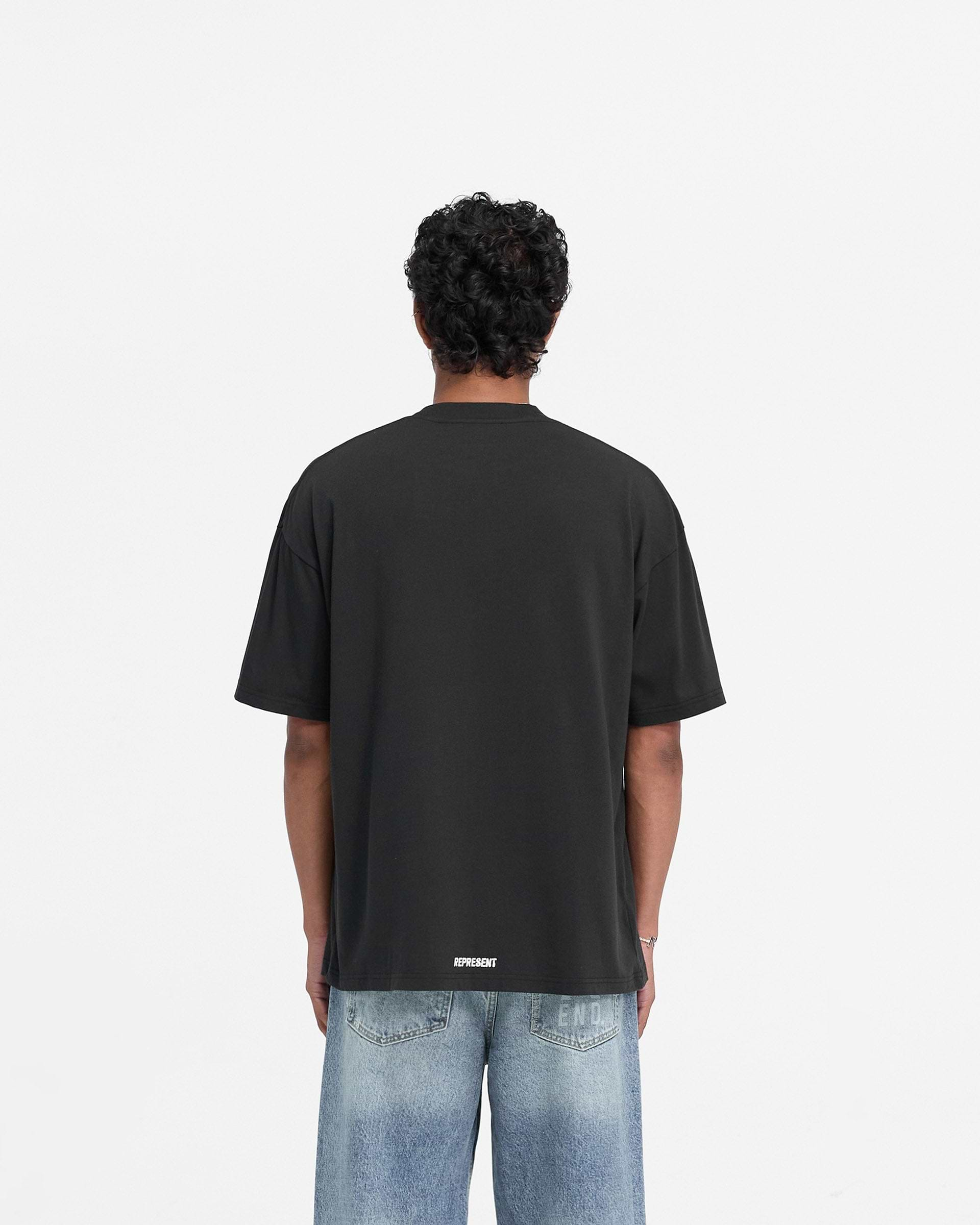 Represent X End Workshop T-Shirt - Off Black