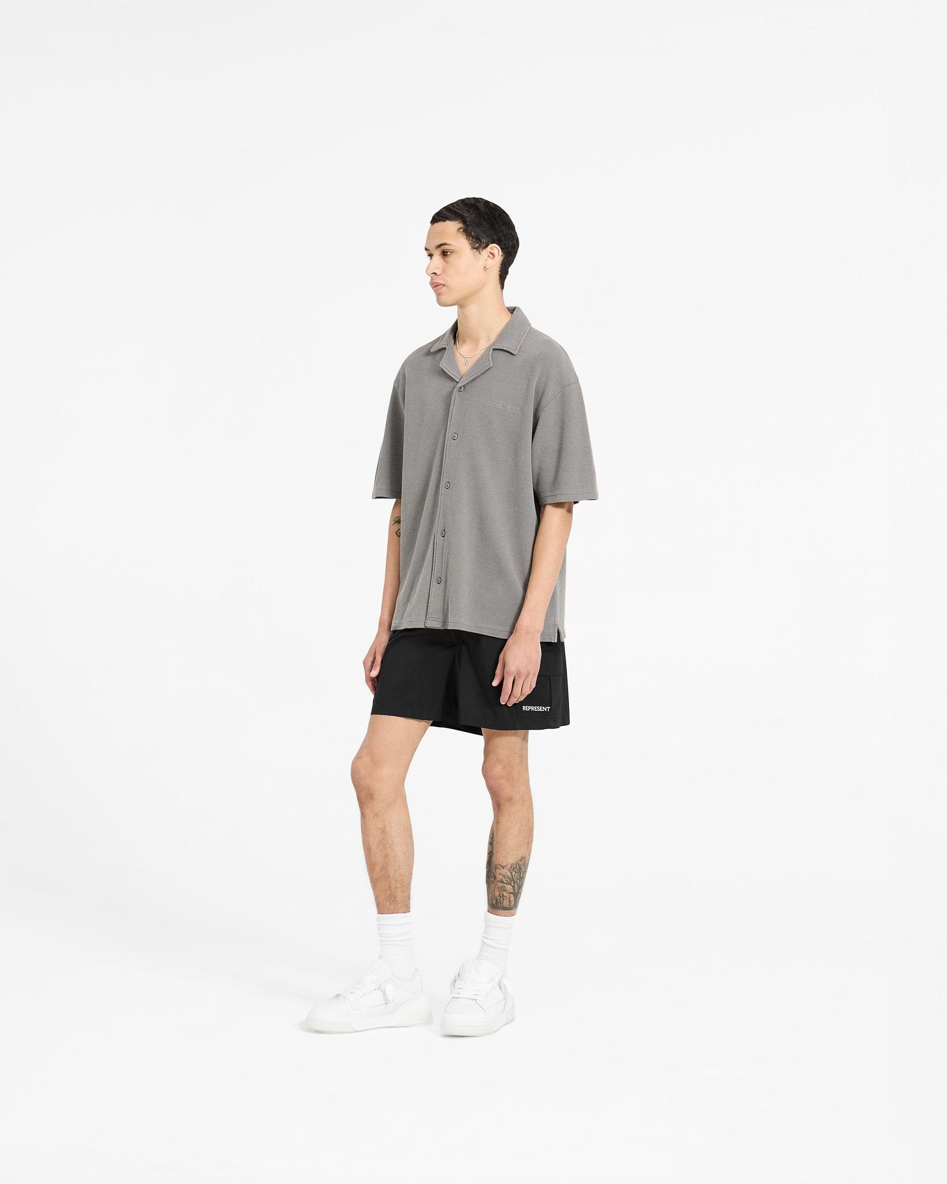 Waffle Shirt - Ultimate Grey