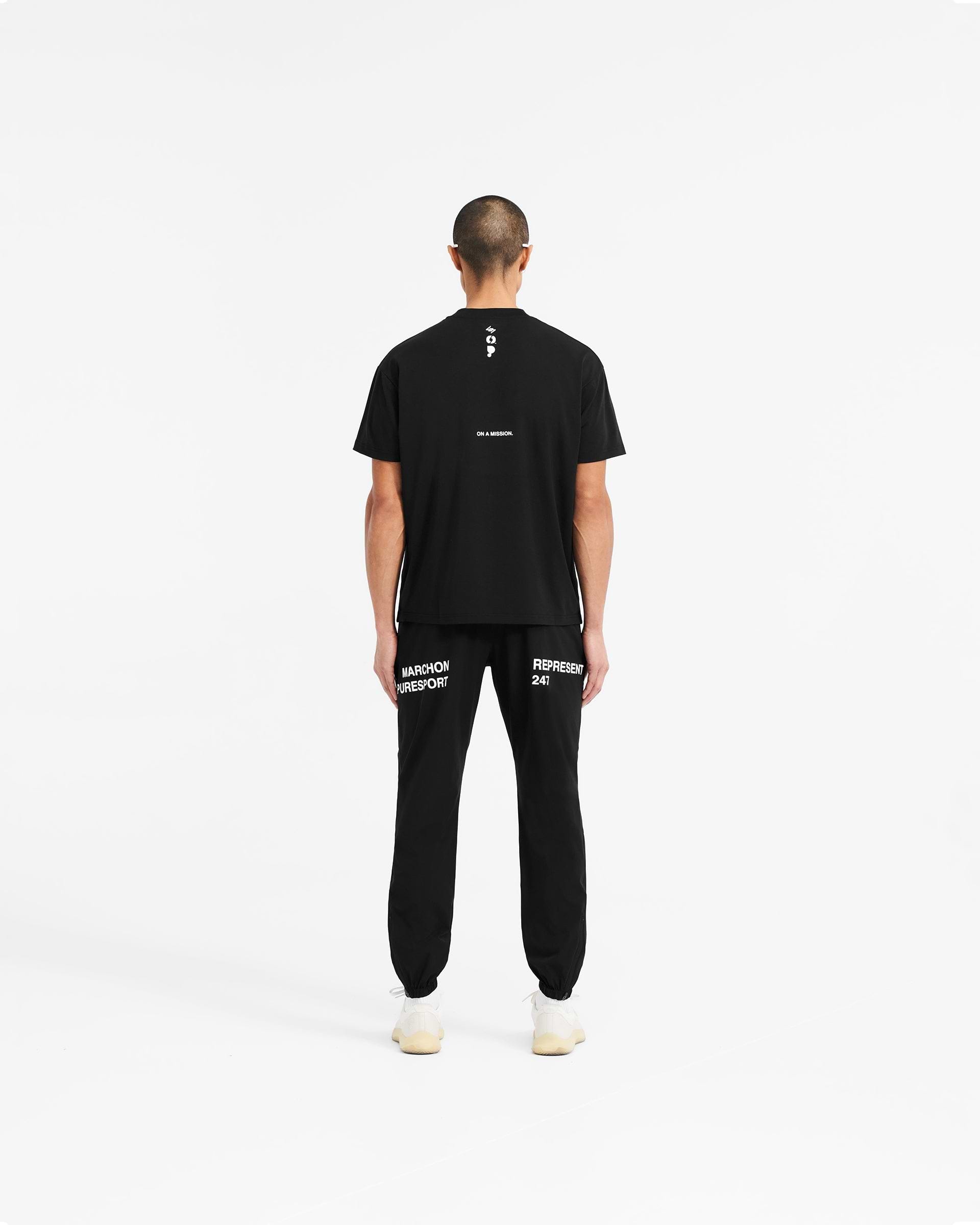 247 Marchon Puresport T-Shirt | Black | REPRESENT