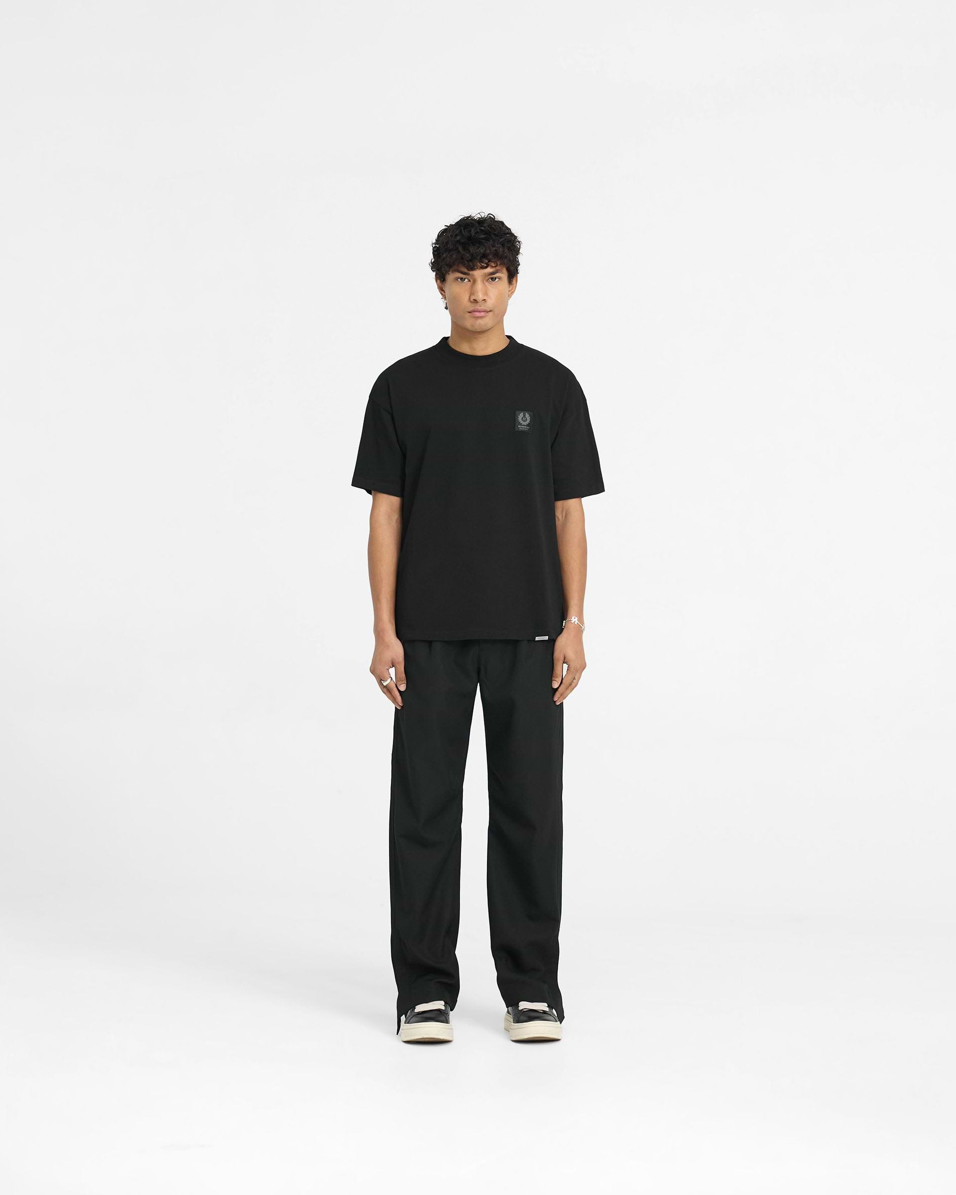 Tシャツ・カットソー BELSTAFF Men T Shirts 100055 BLACK Black Men's Cotton Jersey Belstaff T-Shirt in Black | Belstaff US