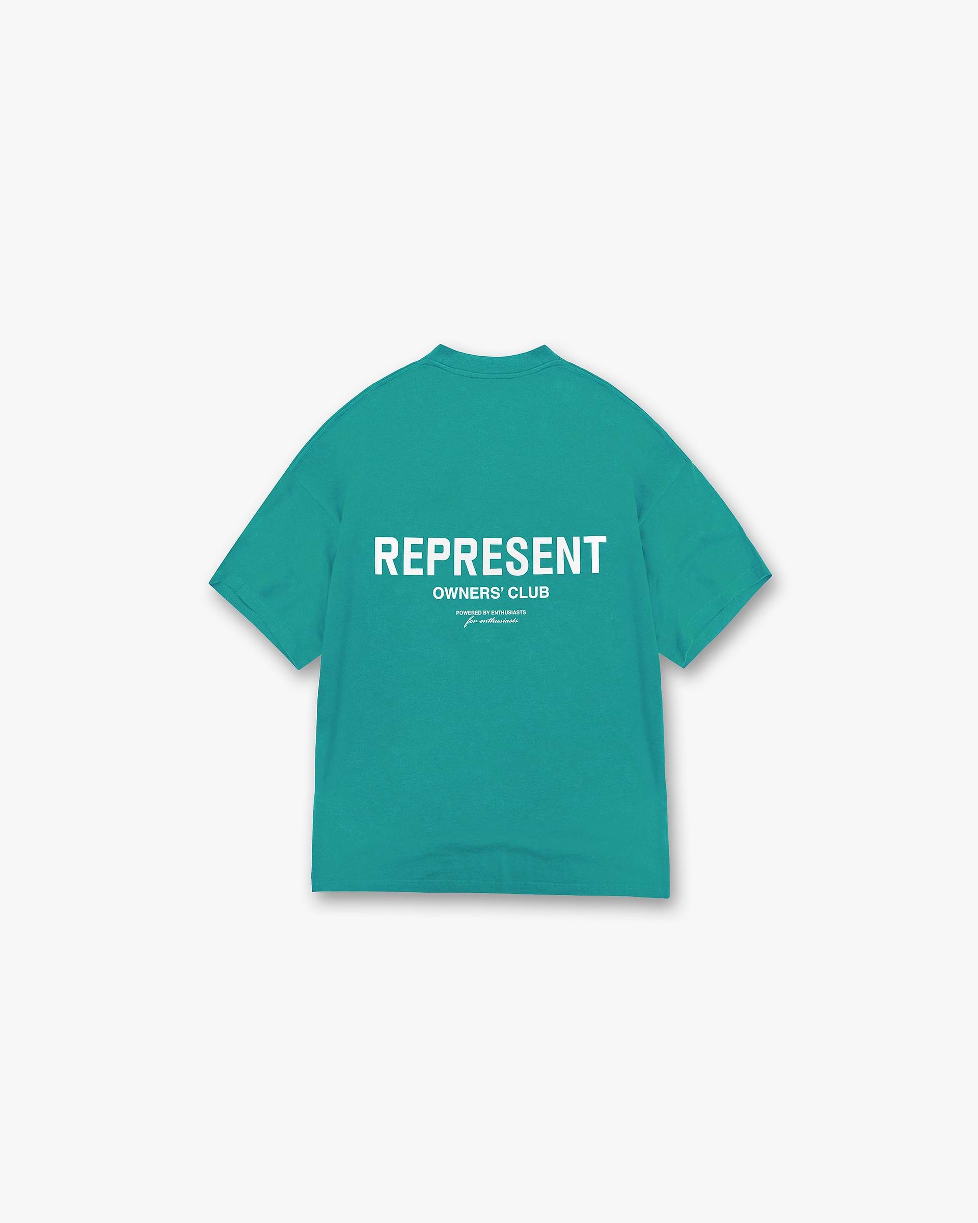 Represent Owners Club T-Shirt | Teal T-Shirts Owners Club | Represent Clo
