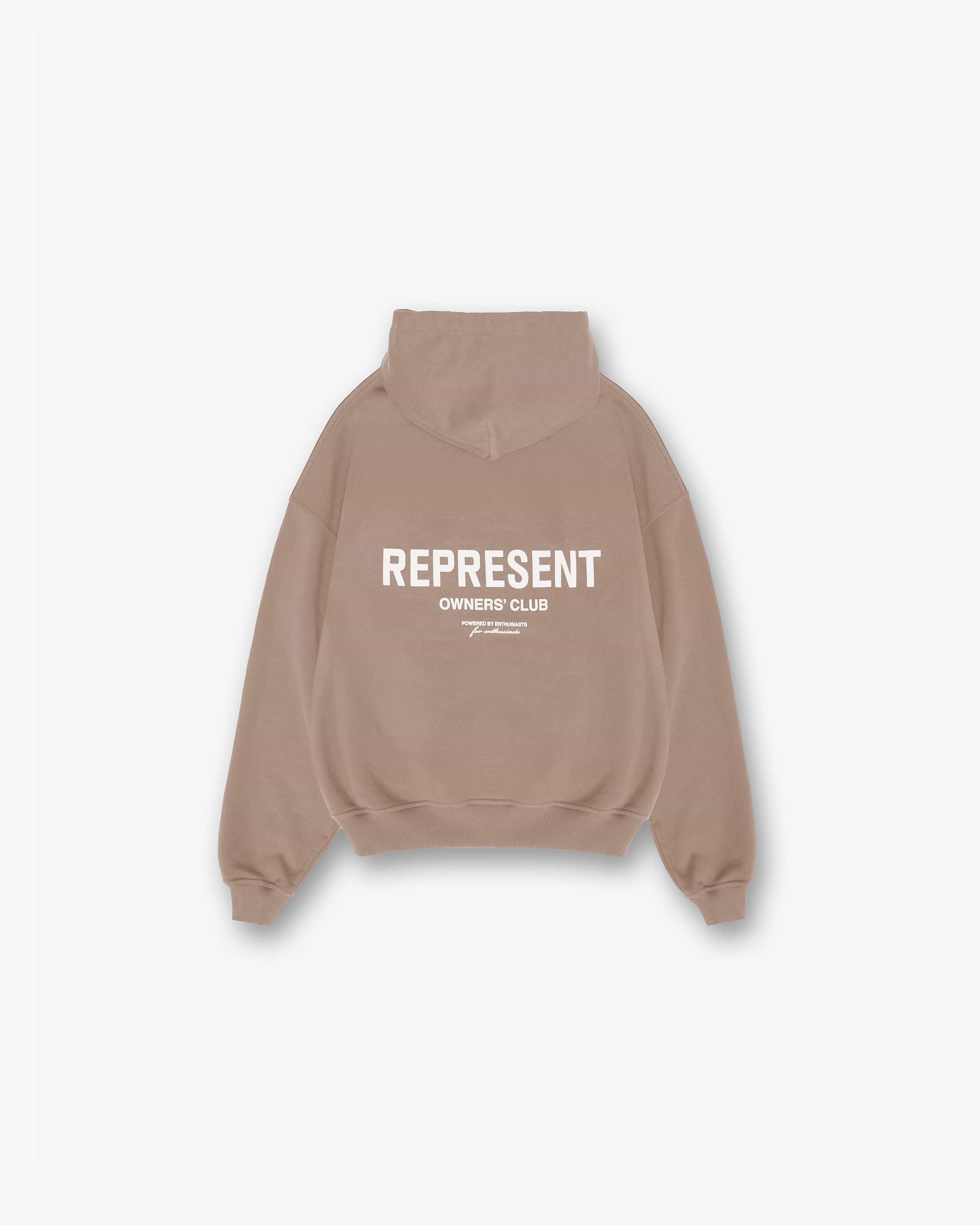 Represent Owners Club Hoodie - Stucco