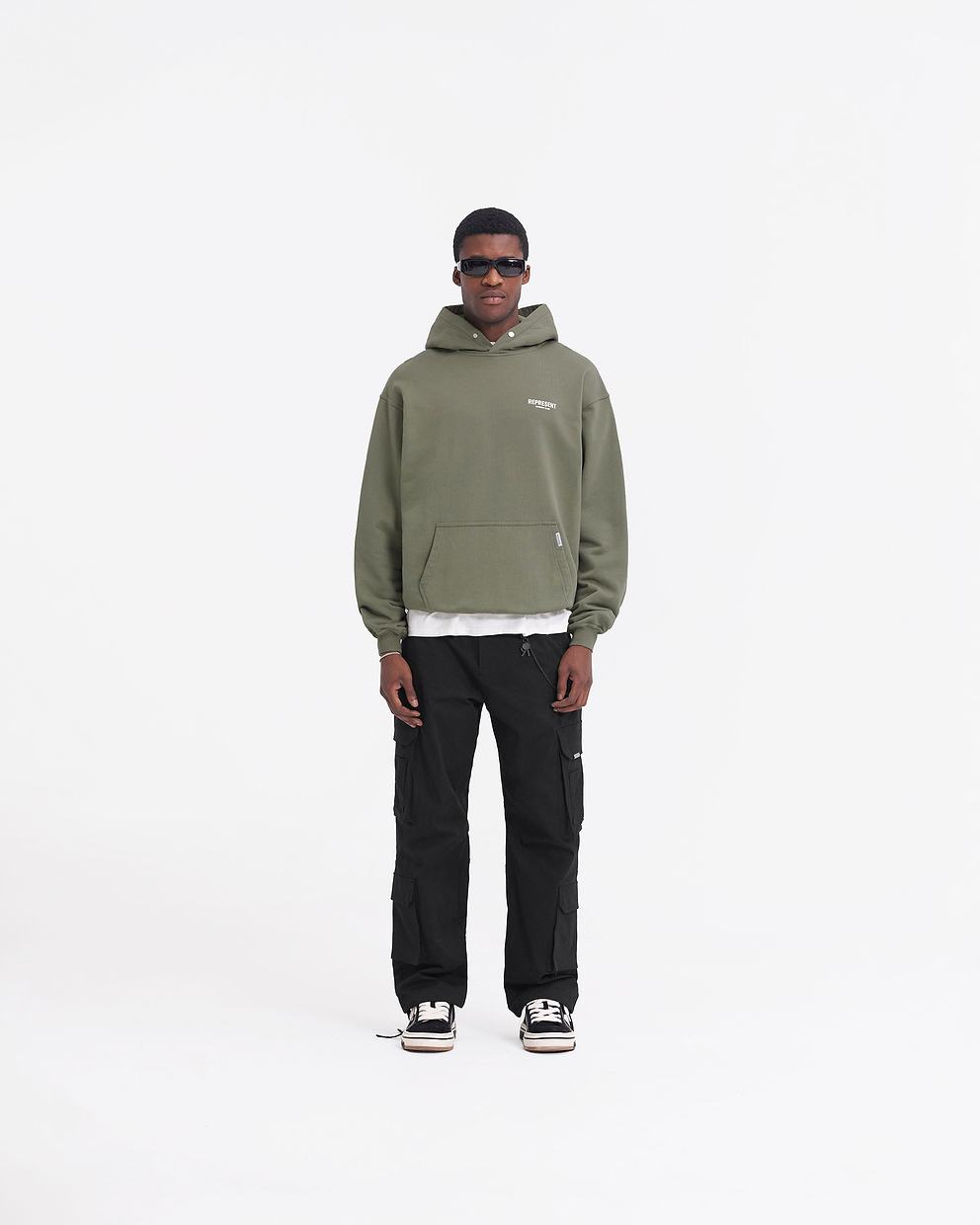 Represent Owners Club Hoodie - Olive