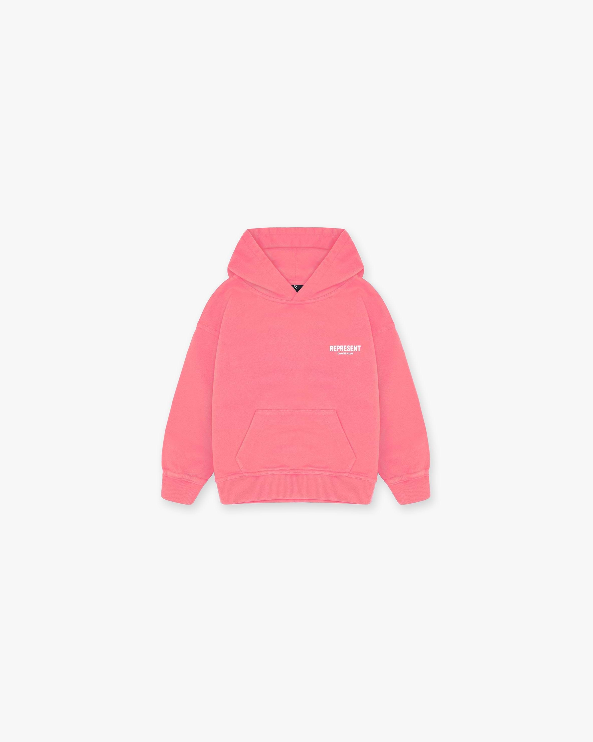 Represent Mini Owners Club Hoodie - Bubblegum Pink | REPRESENT