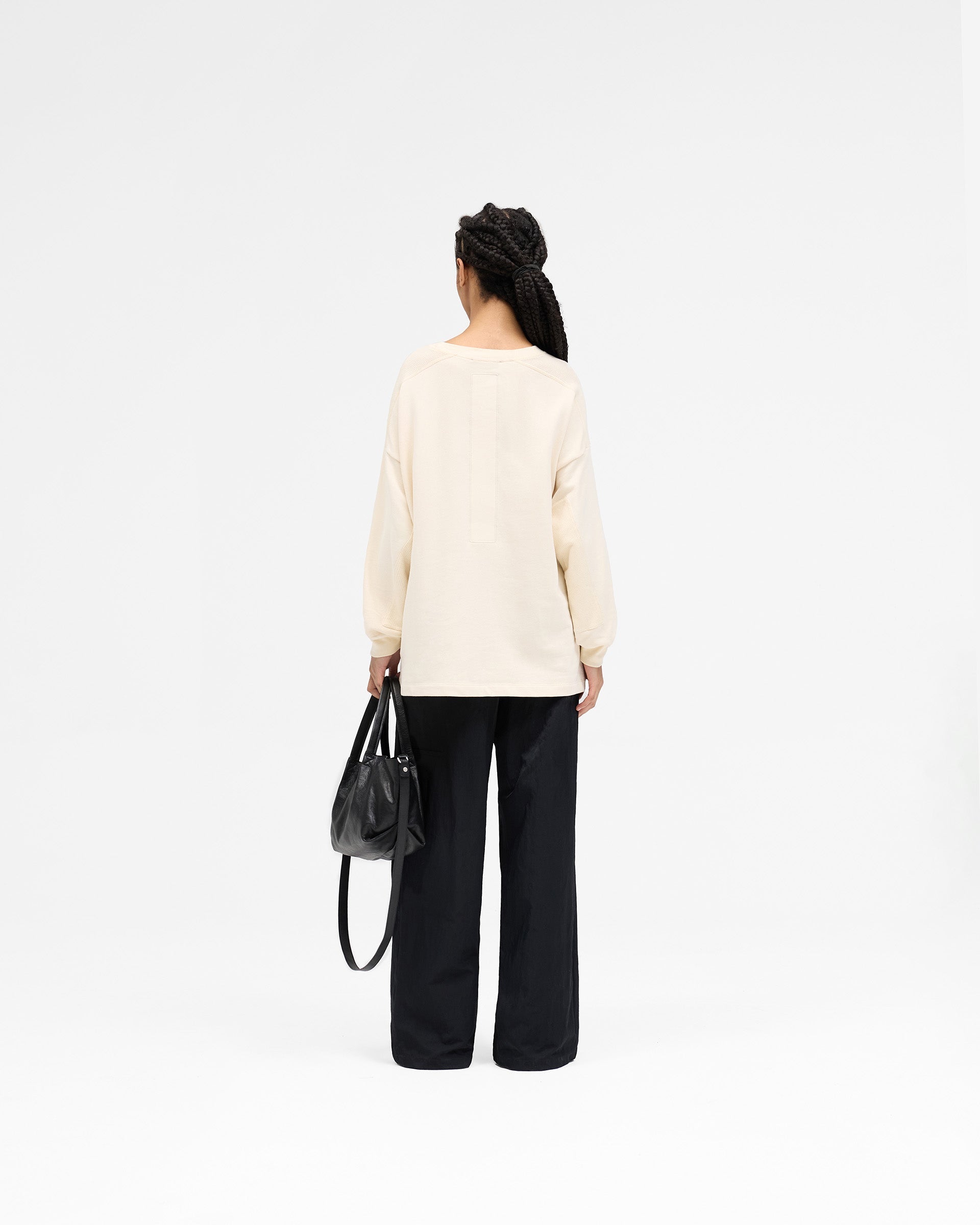 Overdrive Long Sleeve Top - Cream