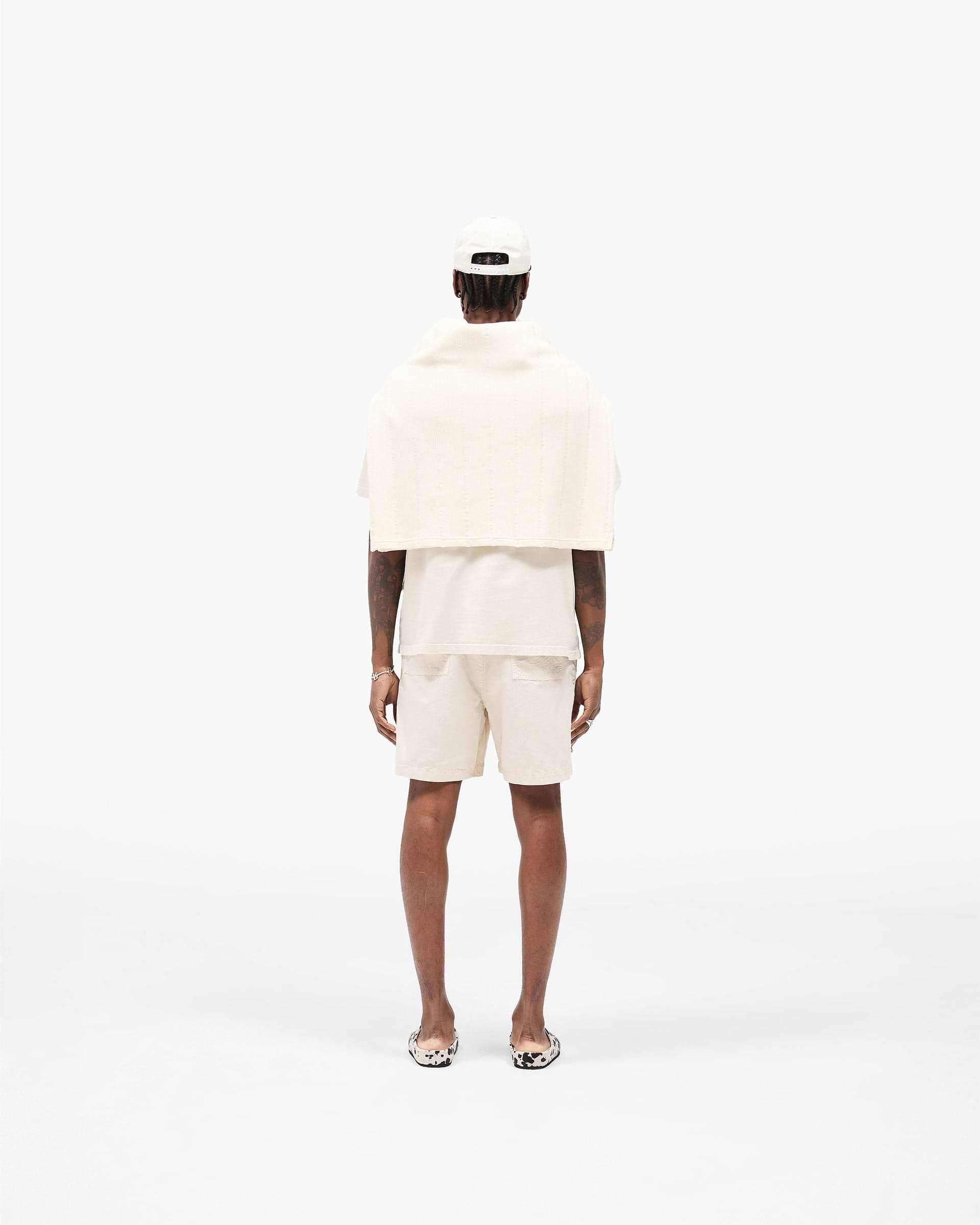 Front Pocket Cargo Short - Champagne