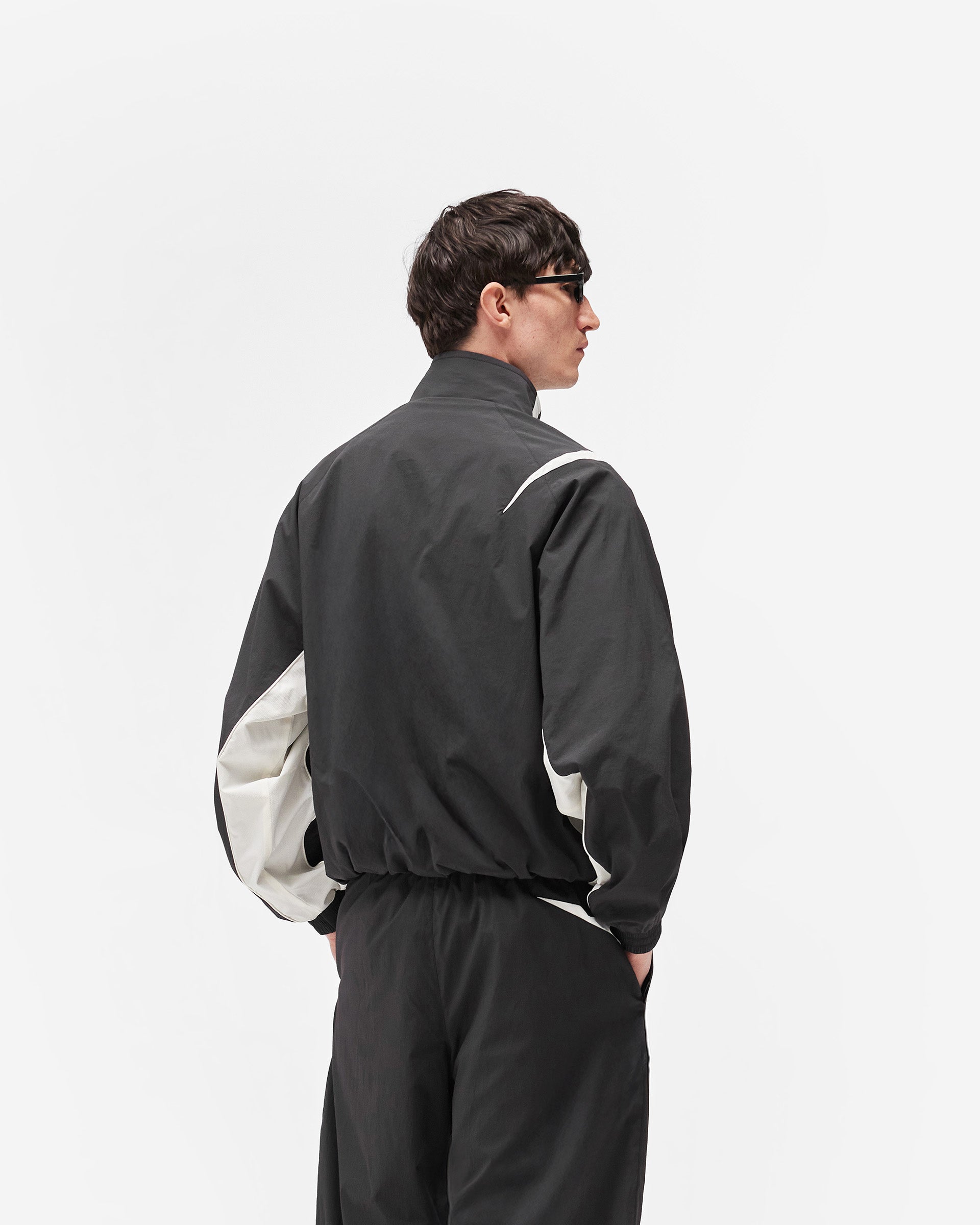 Track Star Jacket Jet Black | Champions Collection | REPRESENT
