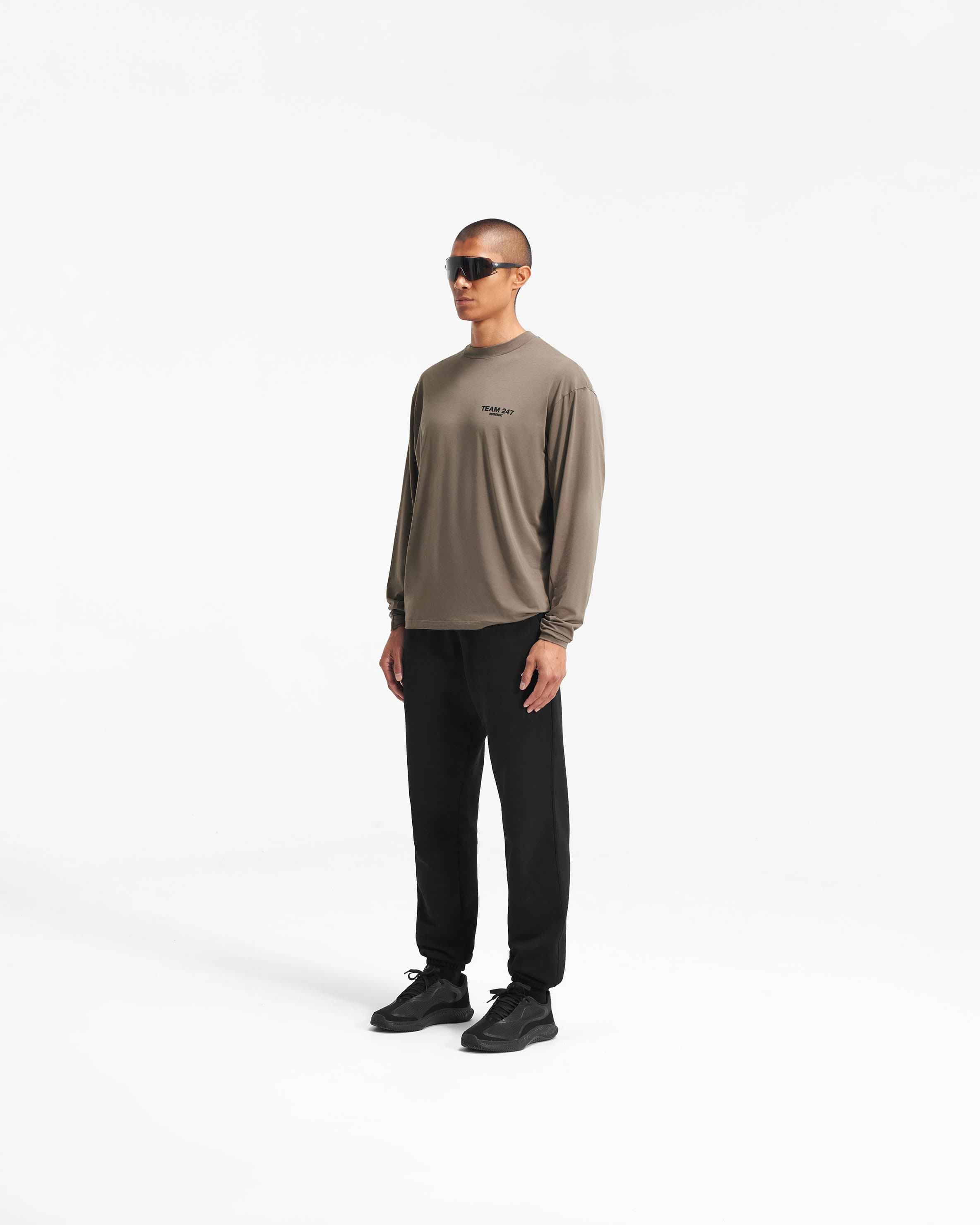 Team 247 Long Sleeve T-Shirt | Army | REPRESENT