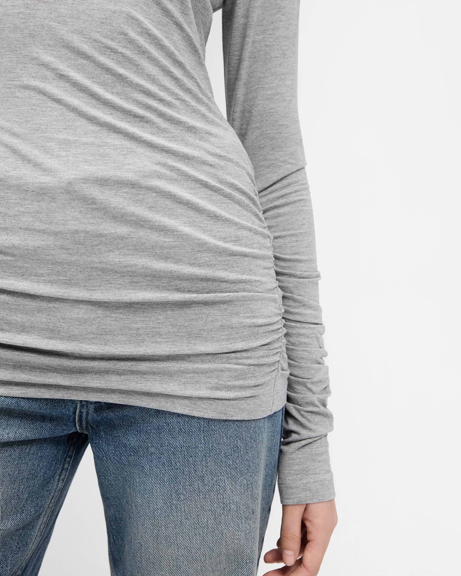 Coil Top - Grey Marl